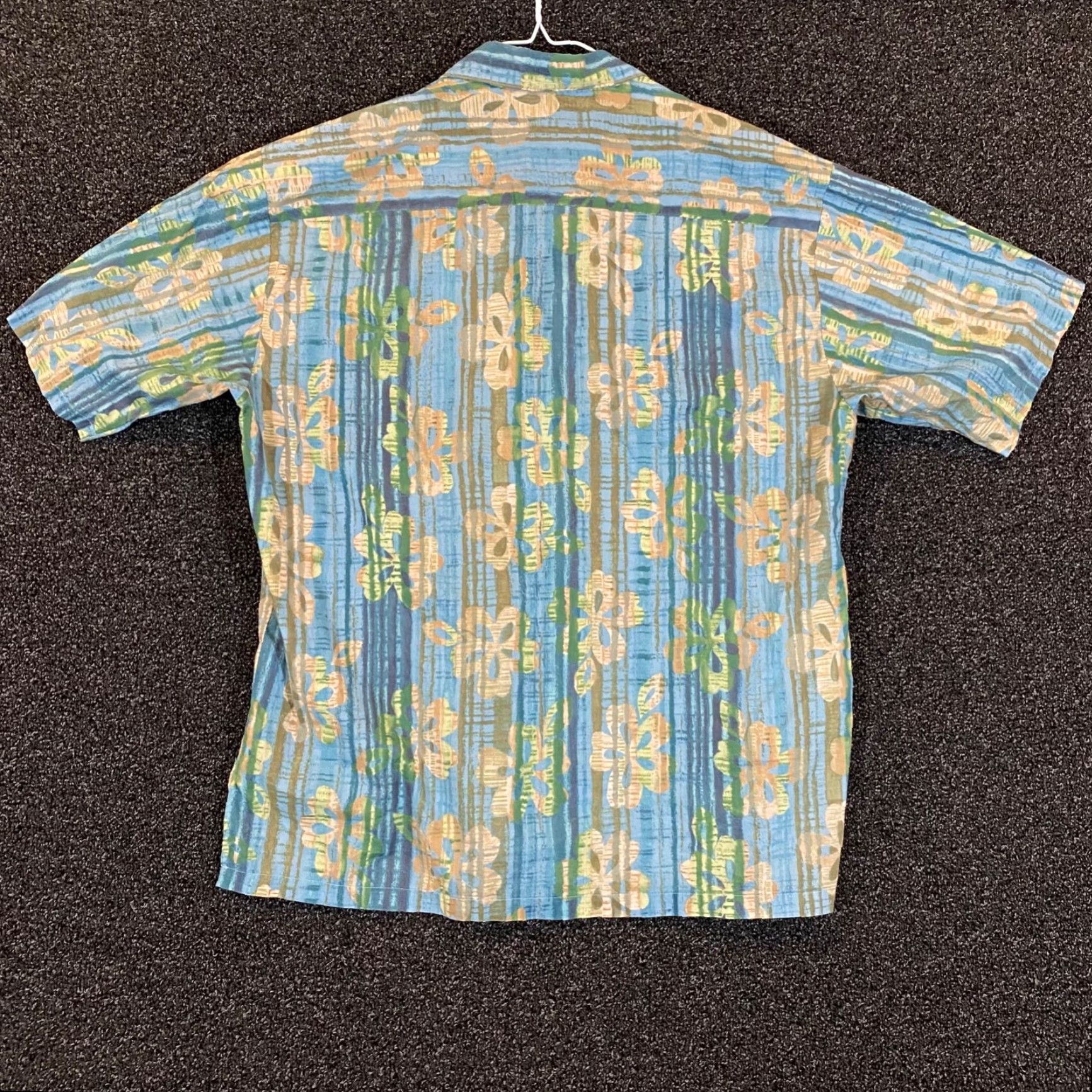 Tori Richard VINTAGE Tori Richard Shirt Mens Large Hawaiian Floral Cotton Button-Up Casual Summer Mens Size US L / EU 52-54 / 3 - 7 Thumbnail