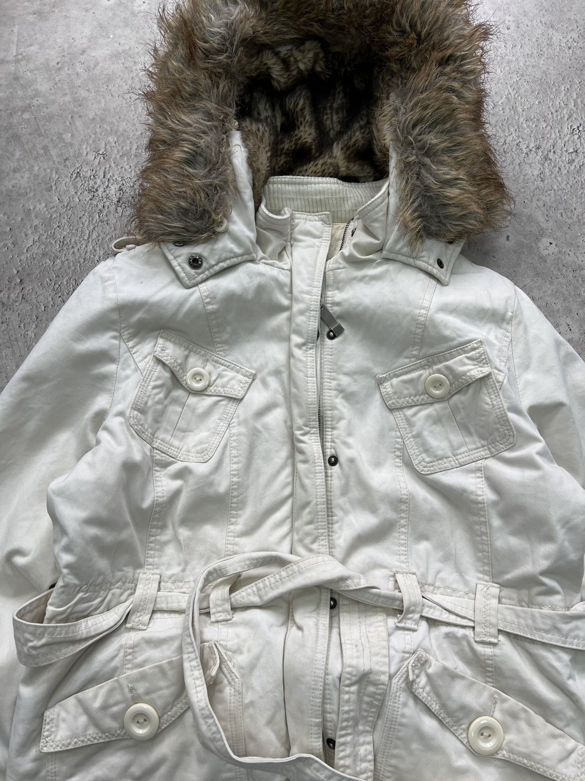 GOA Opium gothic japanese fur arctic hood y2k hype GOA style Size US M / EU 48-50 / 2 - 5 Thumbnail