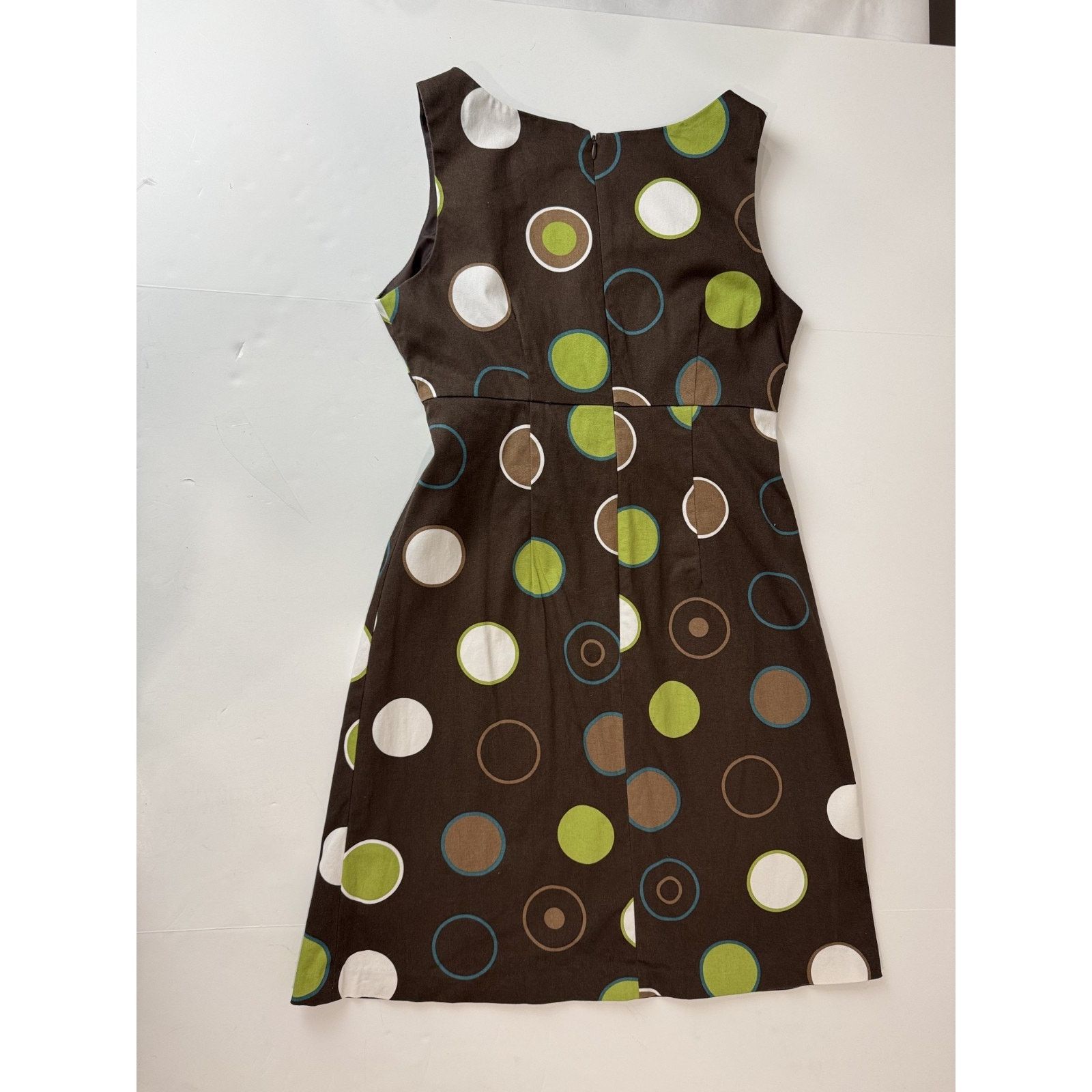 Other Jessica Howard Retro Y2K Twee Polka Dot Dress Brown 10 Size L / US 10 / IT 46 - 11 Thumbnail