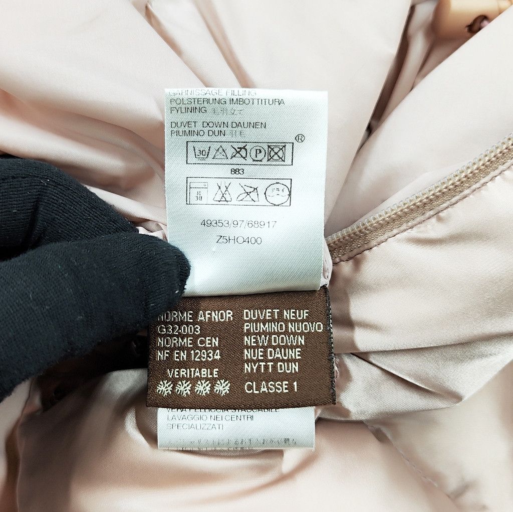 Moncler MONCLER puffer jacket light pink Size XS / US 0-2 / IT 36-38 - 10 Thumbnail