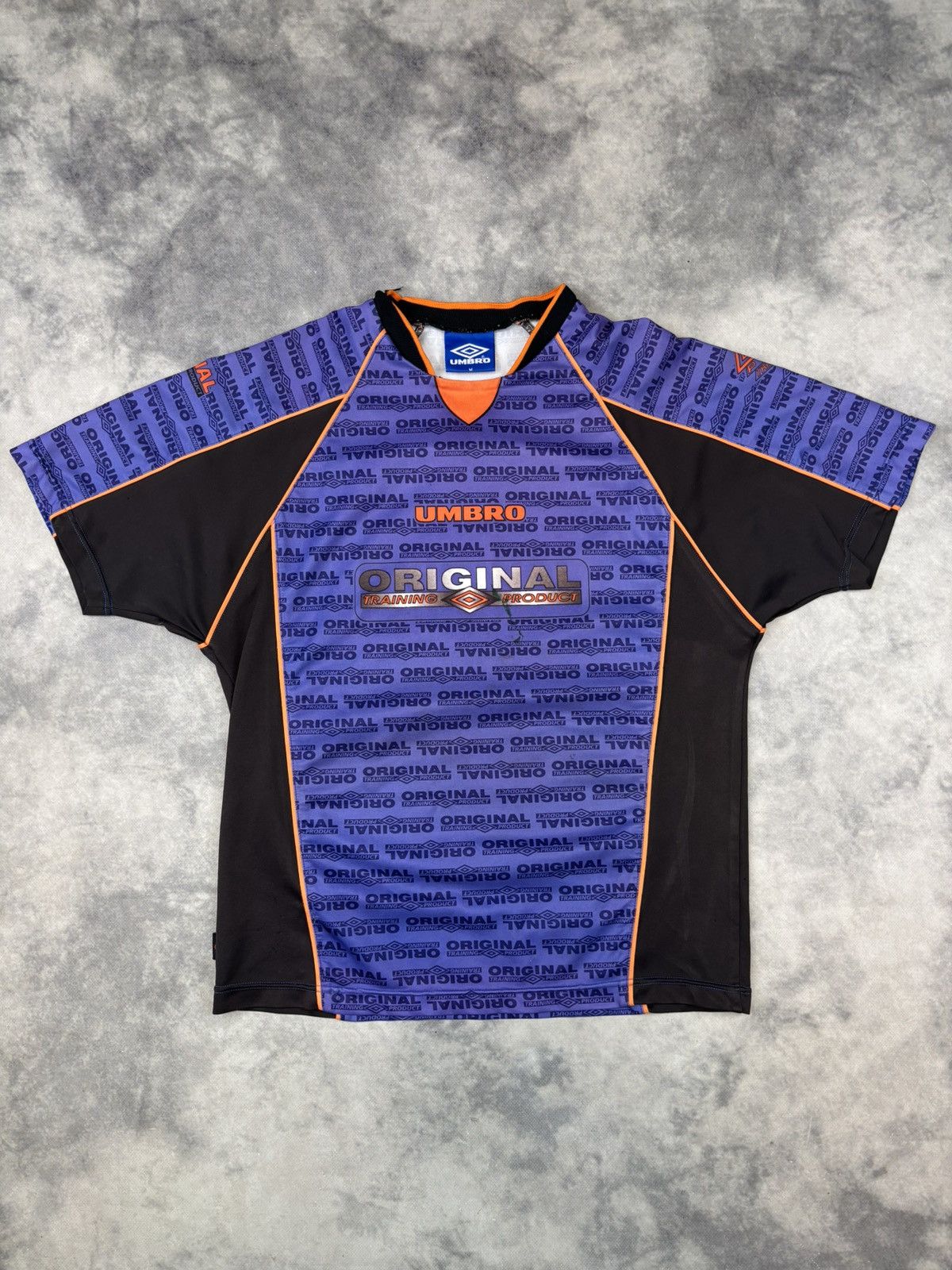 Umbro × Vintage Vintage Umbro Jersey T shirt Blokecore Soccer y2k 90s rave Size US M / EU 48-50 / 2 - 1 Thumbnail