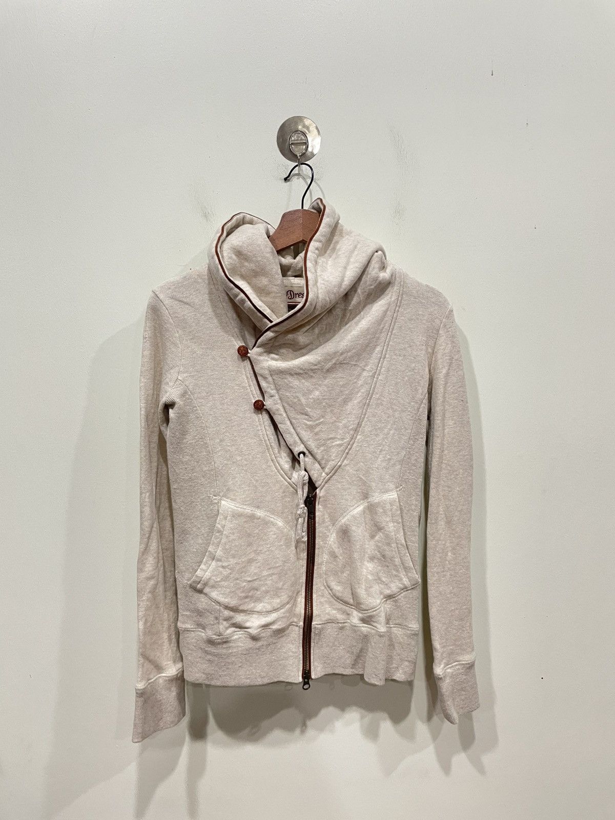 Japanese Brand The Dress & Co. Hideaki Sakaguchi Sweater with Hoodie Size XS / US 0-2 / IT 36-38 - 1 Thumbnail