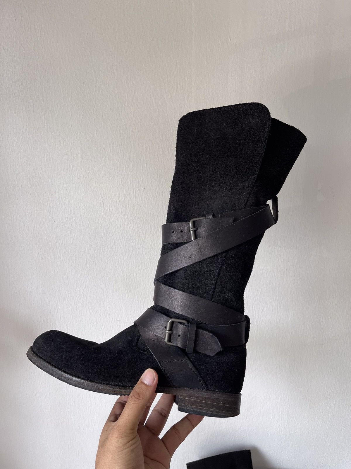 Comme des Garcons Homme Junya Watanabe Leather Boots Size US 7 / EU 40 - 4 Thumbnail