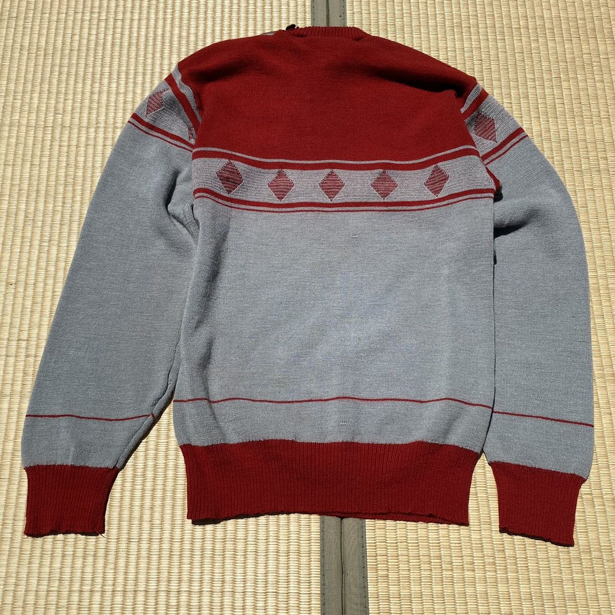 Japanese Brand × Kapital × Vintage Vtg 50s 60s Finnish Wool Jussipaita Sweater Mcm Geometric Size US XS / EU 42 / 0 - 10 Thumbnail
