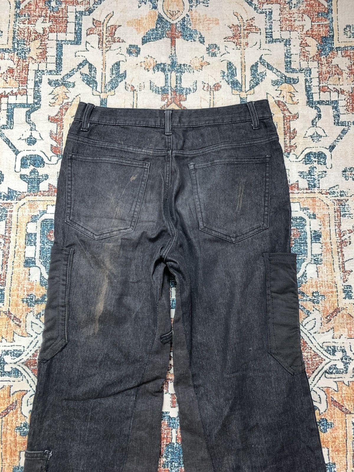 If Six Was Nine Reconstructed Flared Denim Pants Size US 32 / EU 48 - 6 Thumbnail