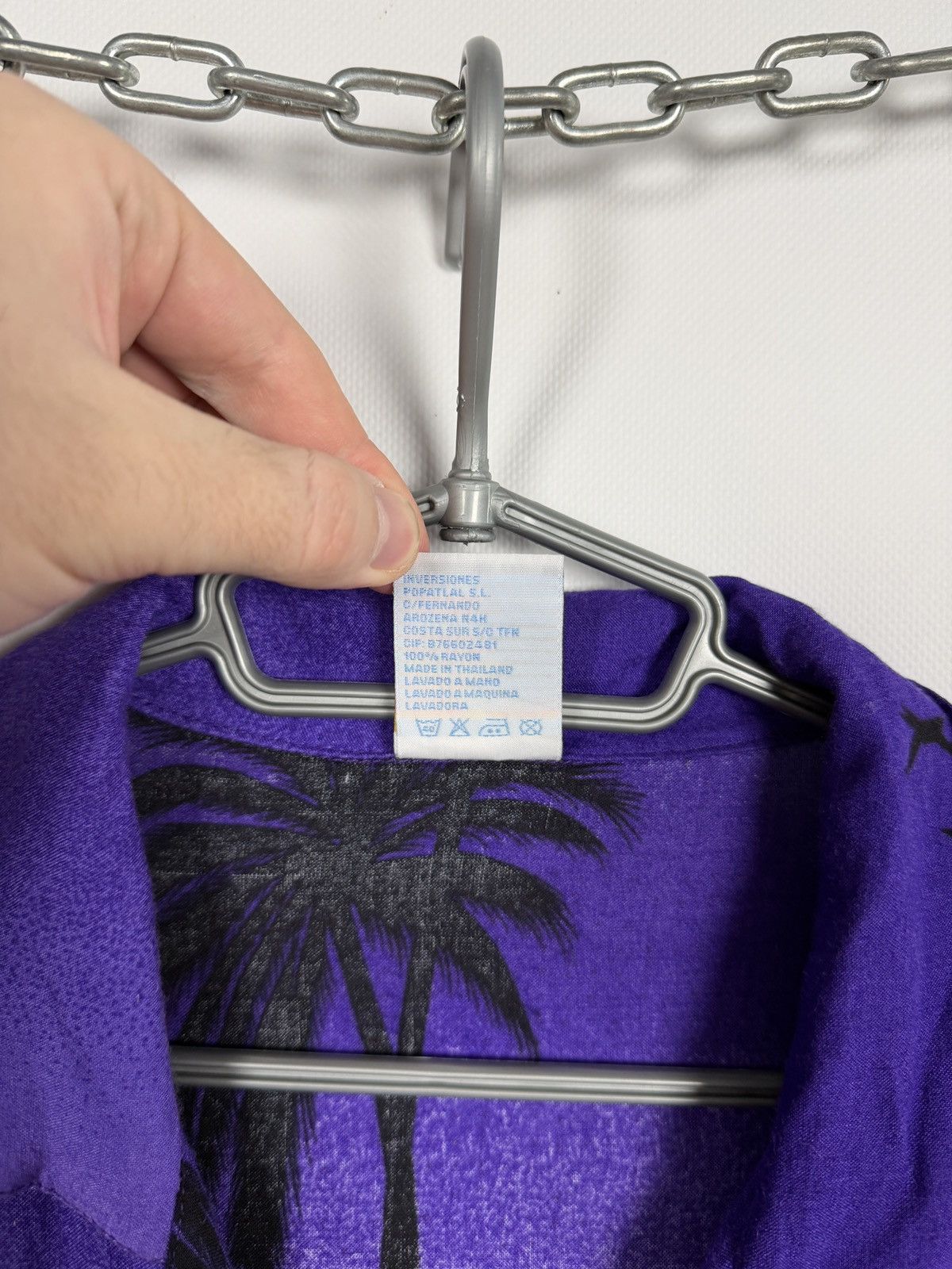 Other Hawaiian Short Sleeve Shirt Button Up Palm Hawaii Rayon XXL Size US XXL / EU 58 / 5 - 7 Thumbnail