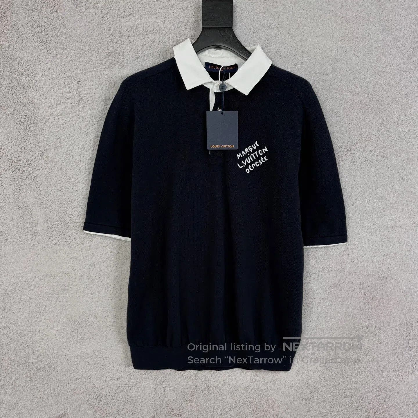Louis Vuitton Louis Vuitton Letter logo embroidered pearl button short-s Size US M / EU 48-50 / 2 - 1 Thumbnail