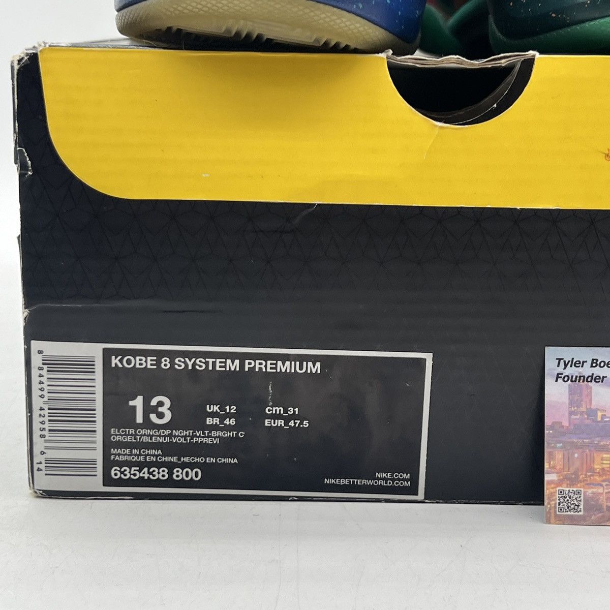 Nike Kobe 8 what the Kobe Size US 13 / EU 46 - 6 Thumbnail