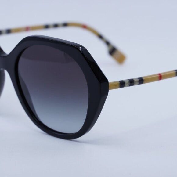 Burberry Burberry BE4375 38538G Black Square Sunglasses Size ONE SIZE - 6 Thumbnail