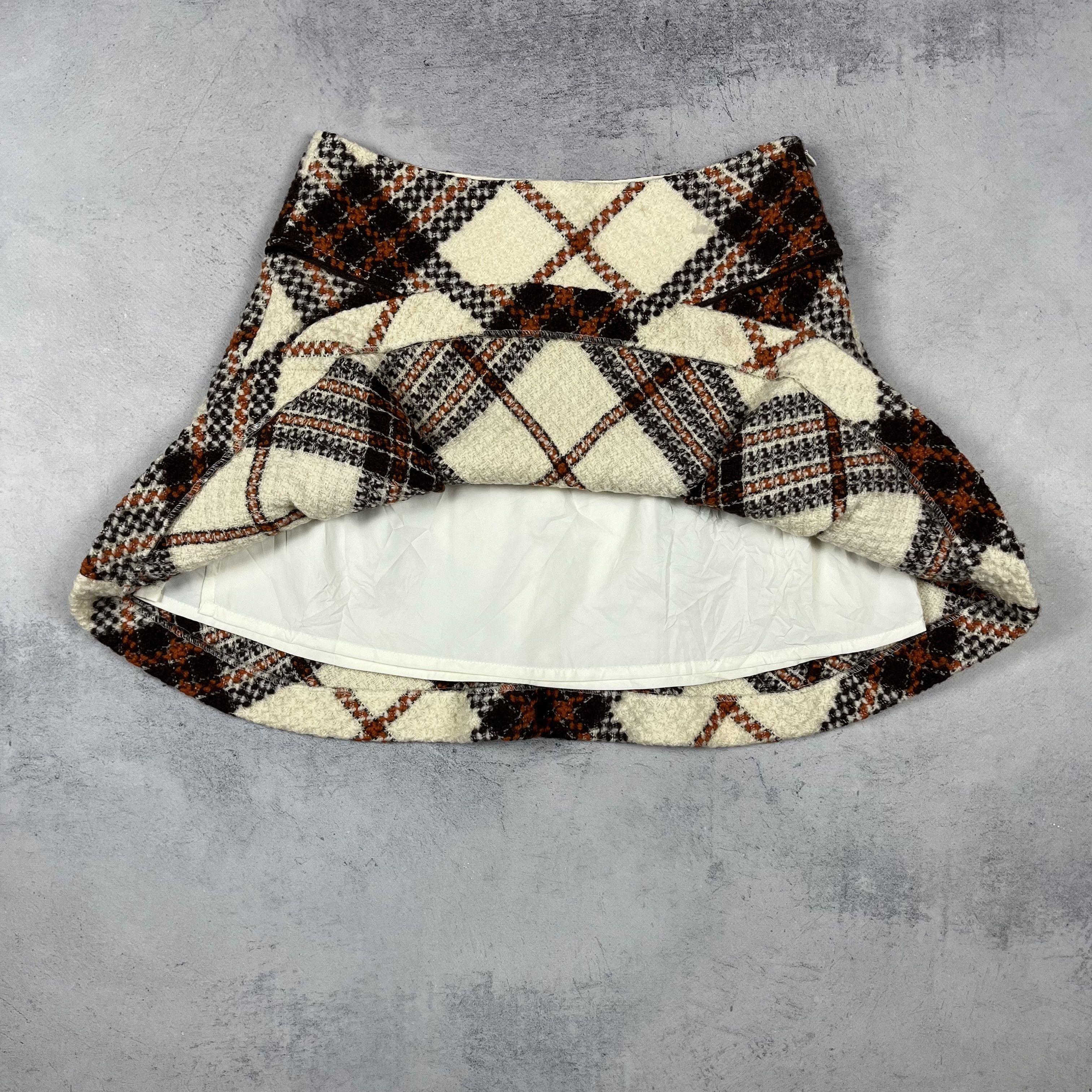 Burberry Burberry Blue Label Wool Tweed Mini Skirt size 38 Size 28" / US 6 / IT 42 - 11 Thumbnail