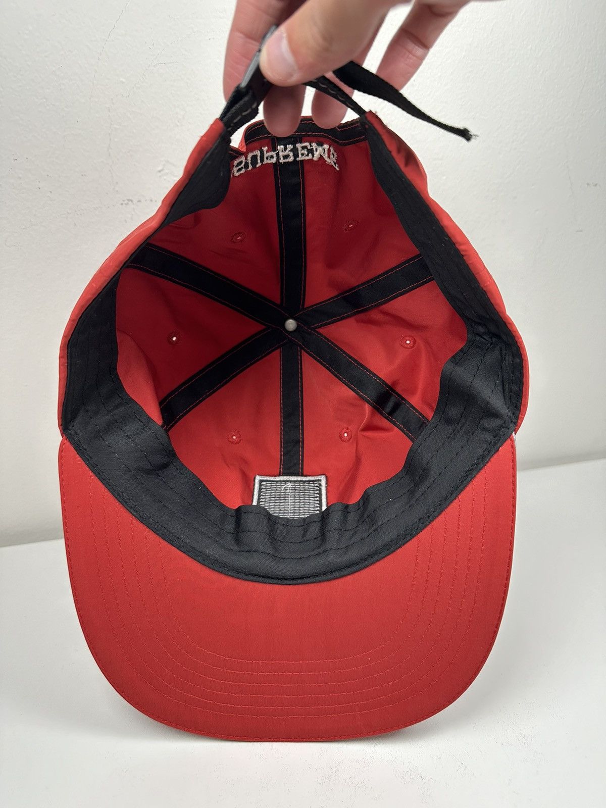 Supreme Supreme Performance Nylon 6-Panel Cap Hat Size ONE SIZE - 7 Thumbnail