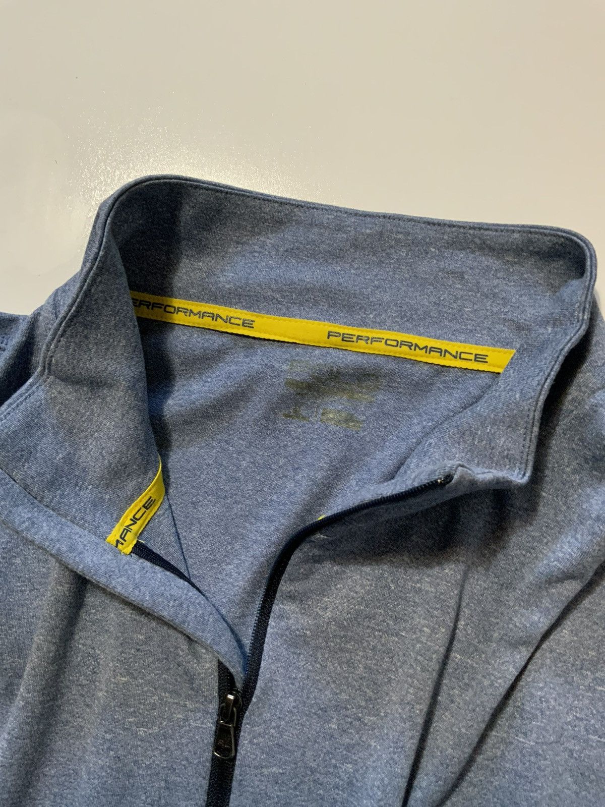 Polo Ralph Lauren × Ralph Lauren Sport Polo Sport Performance Thermovent 1/4 Zip Blue Pullover Size US XL / EU 56 / 4 - 6 Thumbnail