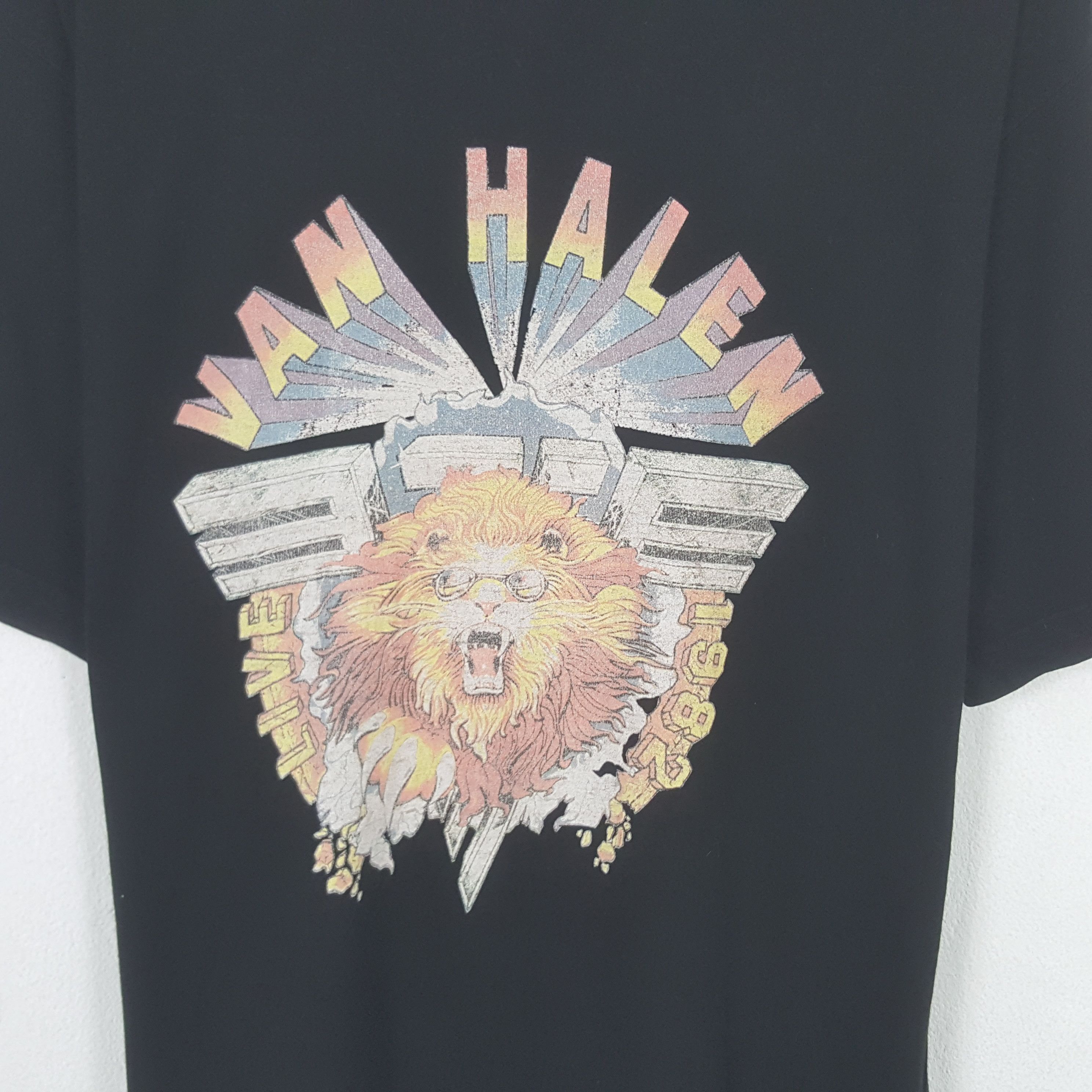 GU Vintage GU X Van Halen T-shirt Size US L / EU 52-54 / 3 - 2 Thumbnail