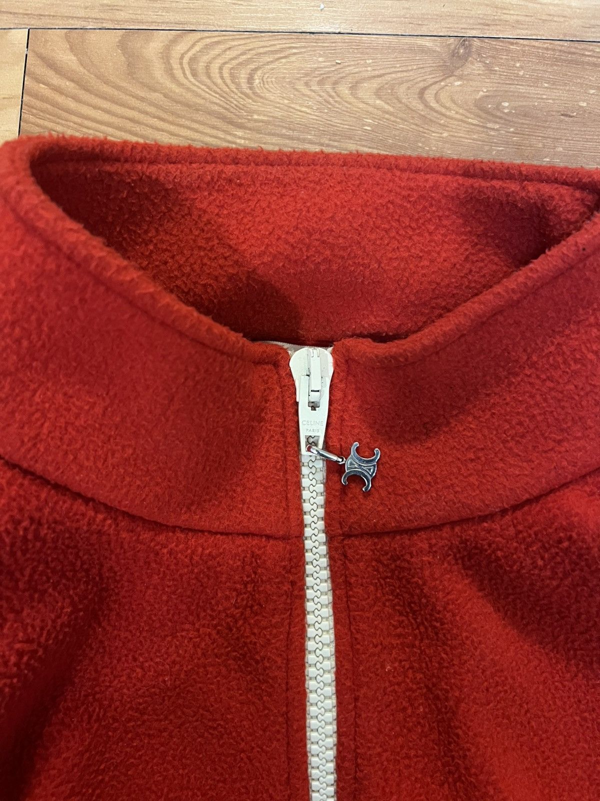 Celine Hedi Slimane Celine SS21 Dancing Kid Fleece Jacket Size US XXL / EU 58 / 5 - 3 Thumbnail