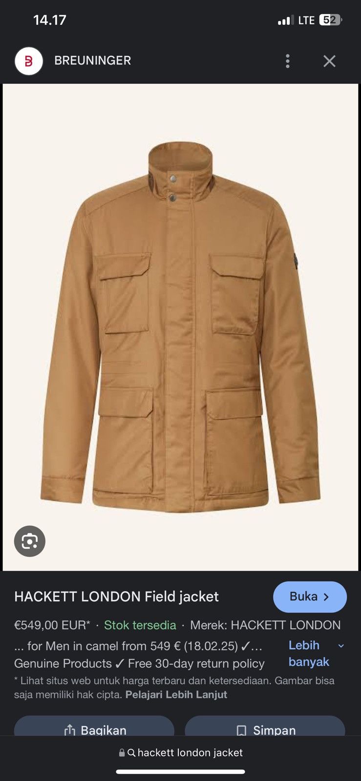 If Six Was Nine 2000s Hacket London - Bono Jacket Size US M / EU 48-50 / 2 - 18 Thumbnail