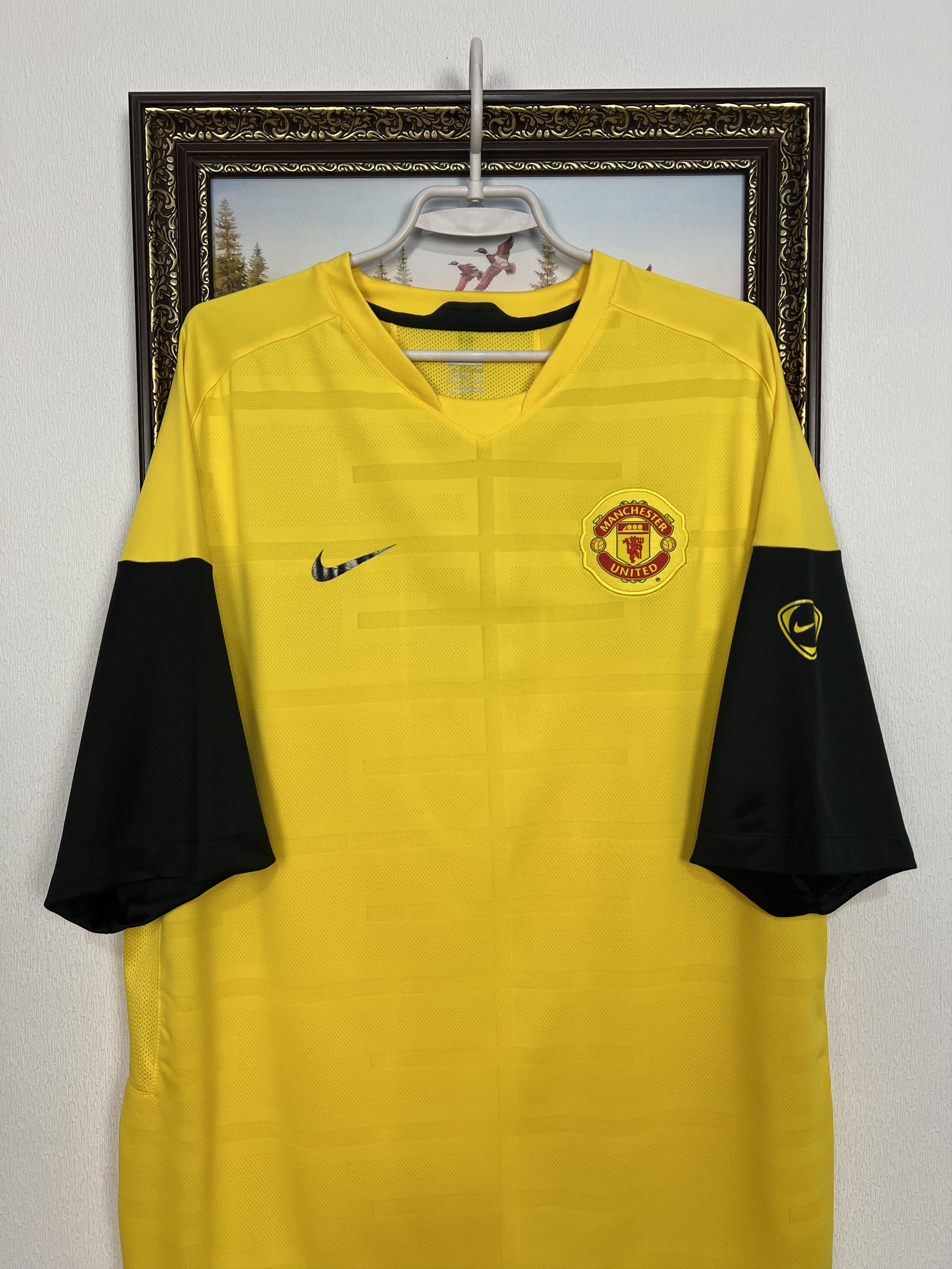 Nike Manchester United Football Train Shirt Soccer Jersey Trikot Size US XXL / EU 58 / 5 - 2 Thumbnail