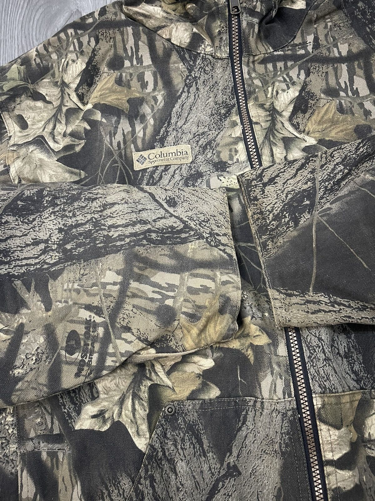 Columbia Columbia Mossy Oak Undercover Tactical Hunting Hooded Jacket Size US L / EU 52-54 / 3 - 9 Thumbnail
