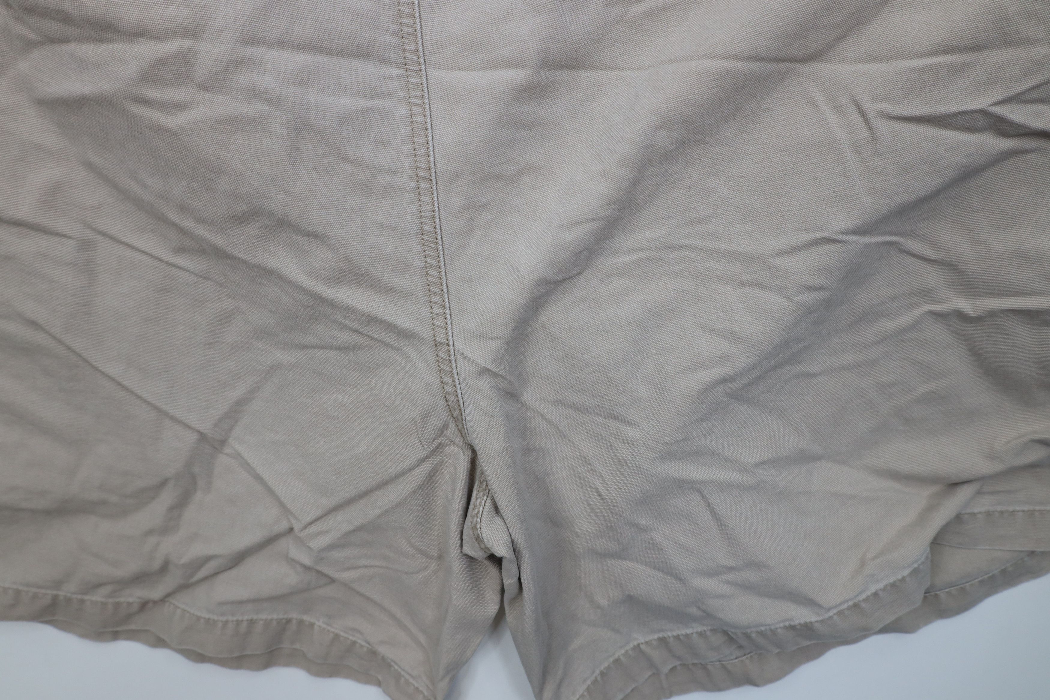 Vintage Vintage 90s Streetwear Above Knee Canvas Cargo Shorts Size US 44 / EU 60 - 10 Thumbnail