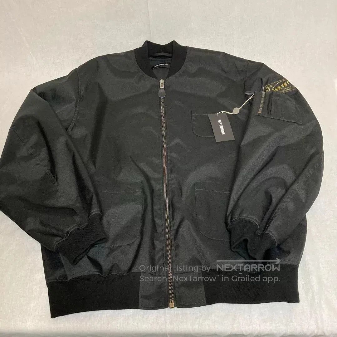 Raf Simons Raf Simons Bomber Jacket with Graphic Design. Size S / US 4 / IT 40 - 2 Thumbnail