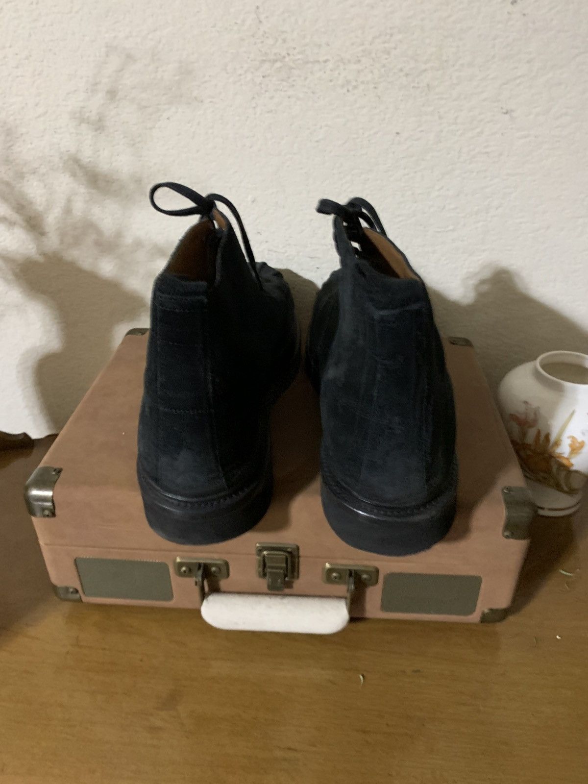 Grenson Suede Chunky Ankle boots Size US 11 / EU 44 - 4 Thumbnail