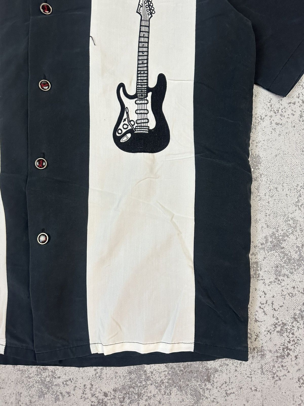 Fender Vintage Shirt Fender Guitar Bowling Rockabilly Vibe Size US M / EU 48-50 / 2 - 6 Thumbnail