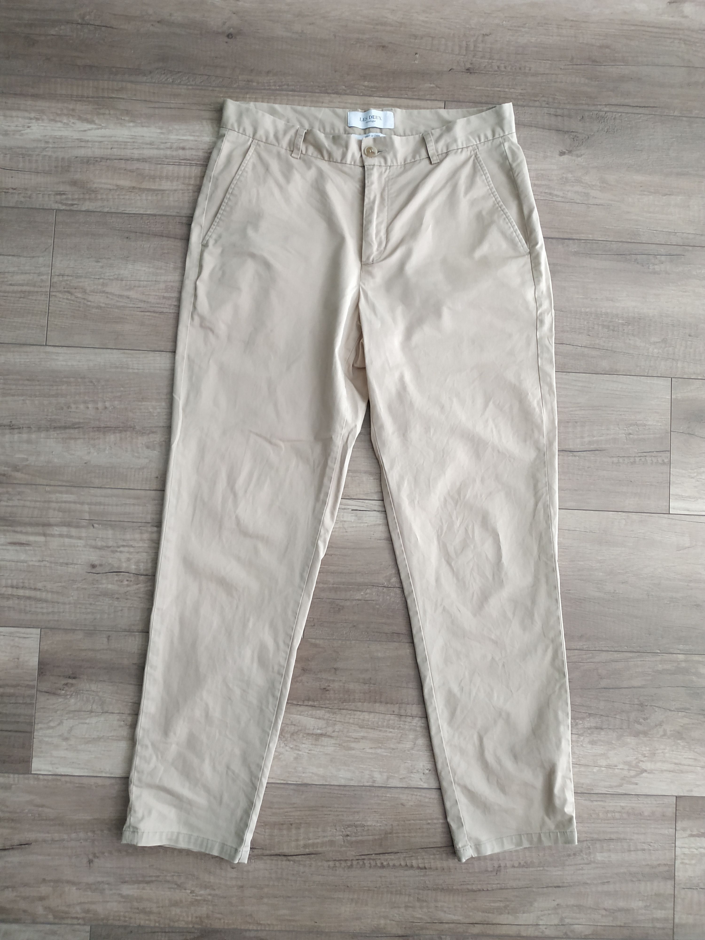 Les Deux Les Deux Men's Chino Cotton-Linen Pants/Trousers, W 32 Size US 32 / EU 48 - 3 Thumbnail