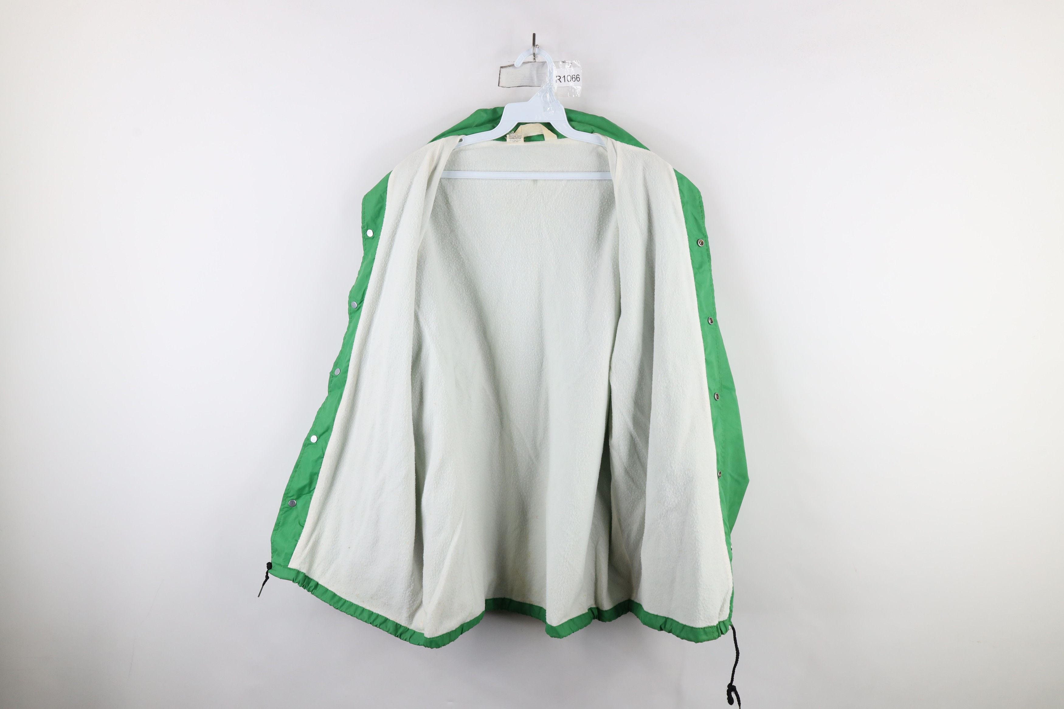 Vintage Vintage 70s Streetwear Lined Coach Coaches Jacket Green USA Size US XL / EU 56 / 4 - 15 Thumbnail
