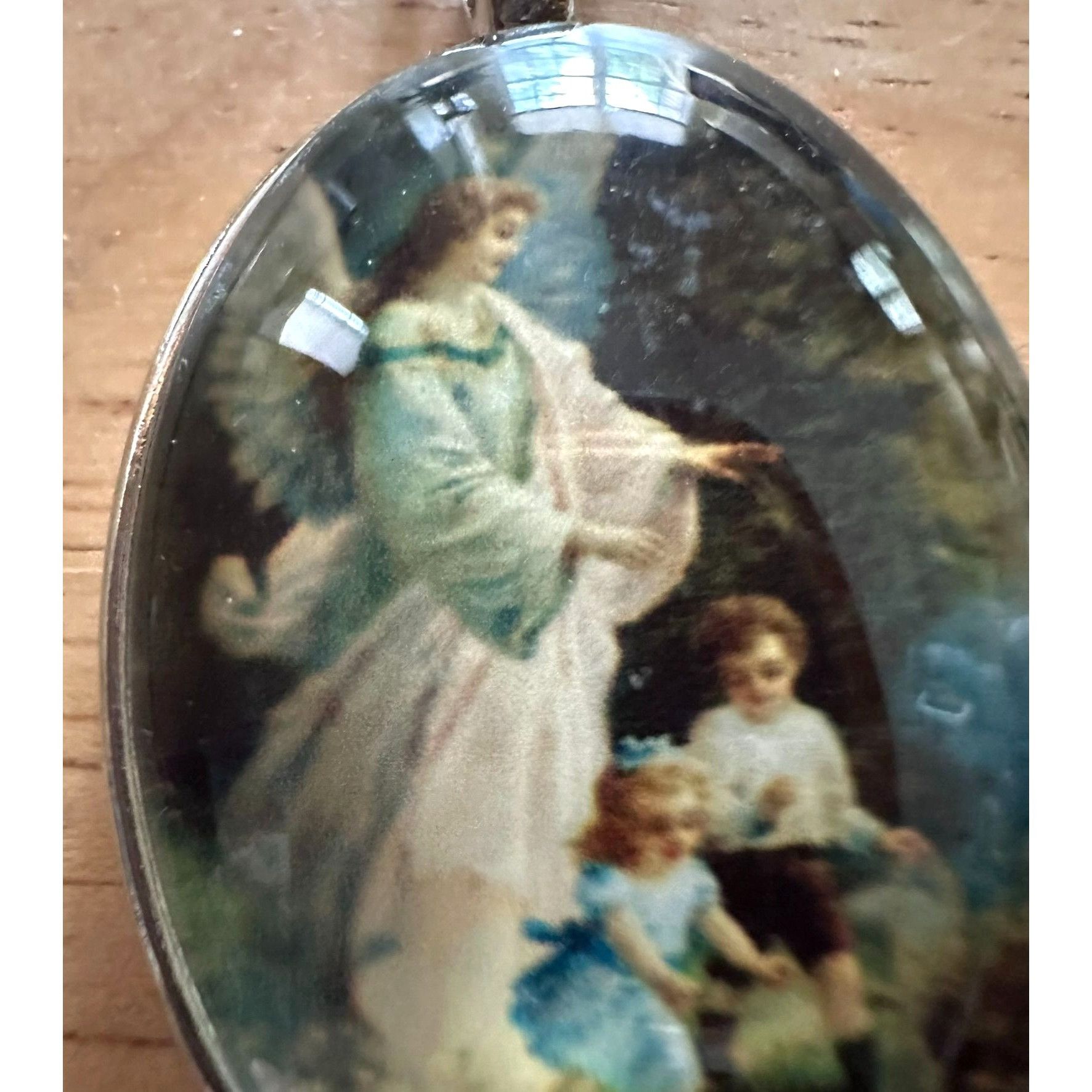 Handmade Guardian Angel Protect Children Necklace New Heaven Faith Lo Size ONE SIZE - 7 Thumbnail