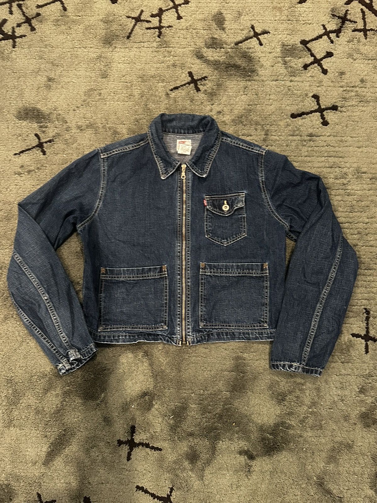 DENIM TEARS Denim Tears “Trans Atlantic Flight Jacket” | Grailed