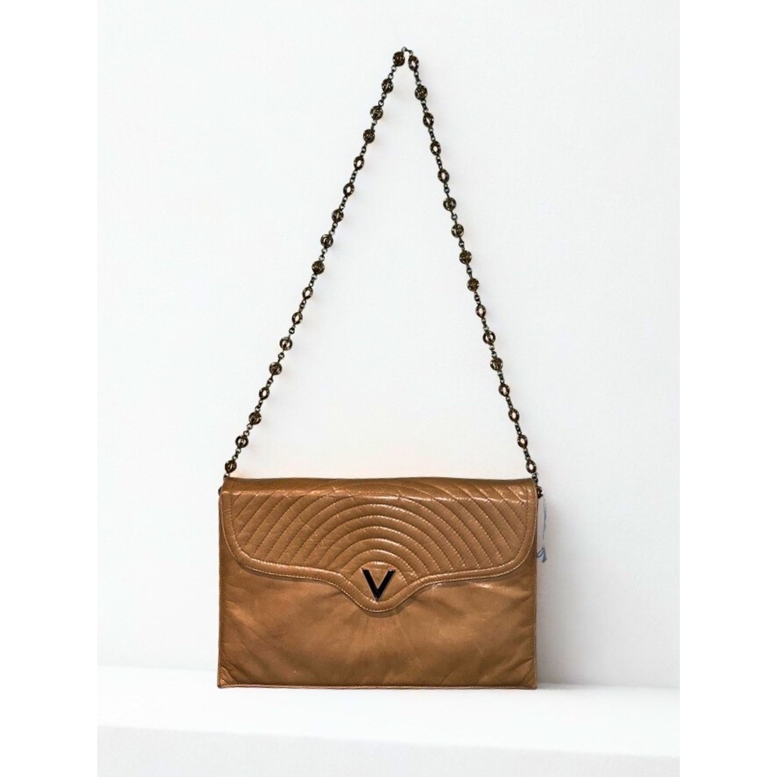 Valentino Valentino by Mario Valentino Vintage Leather Shoulder Bag Size ONE SIZE - 2 Thumbnail