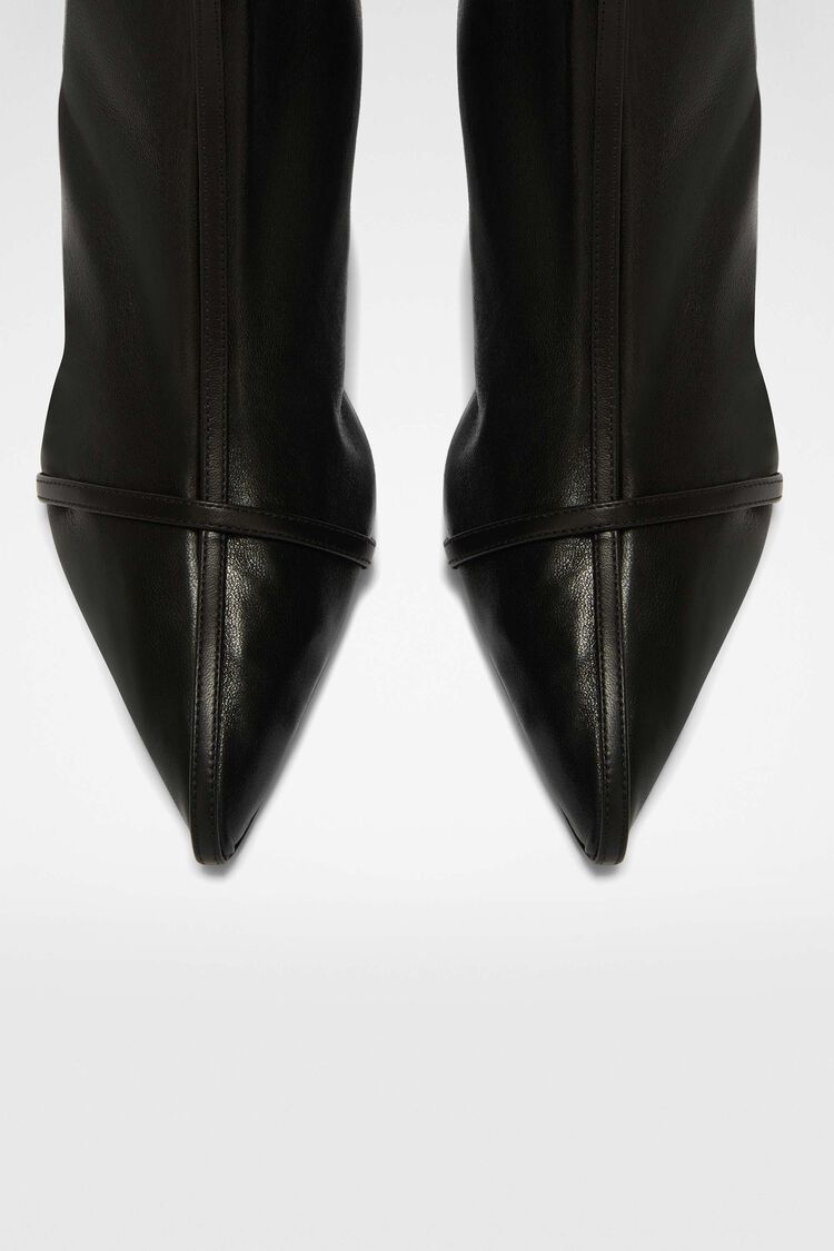 Jil Sander o1s22i1n0125 Leather Ankle Boots in Black Size US 6 / IT 36 - 5 Thumbnail