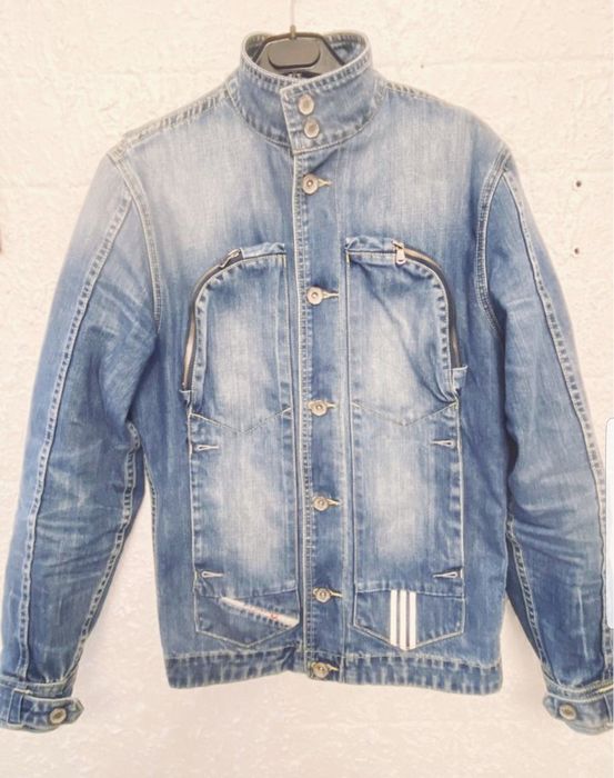 Adidas diesel denim outlet jacket