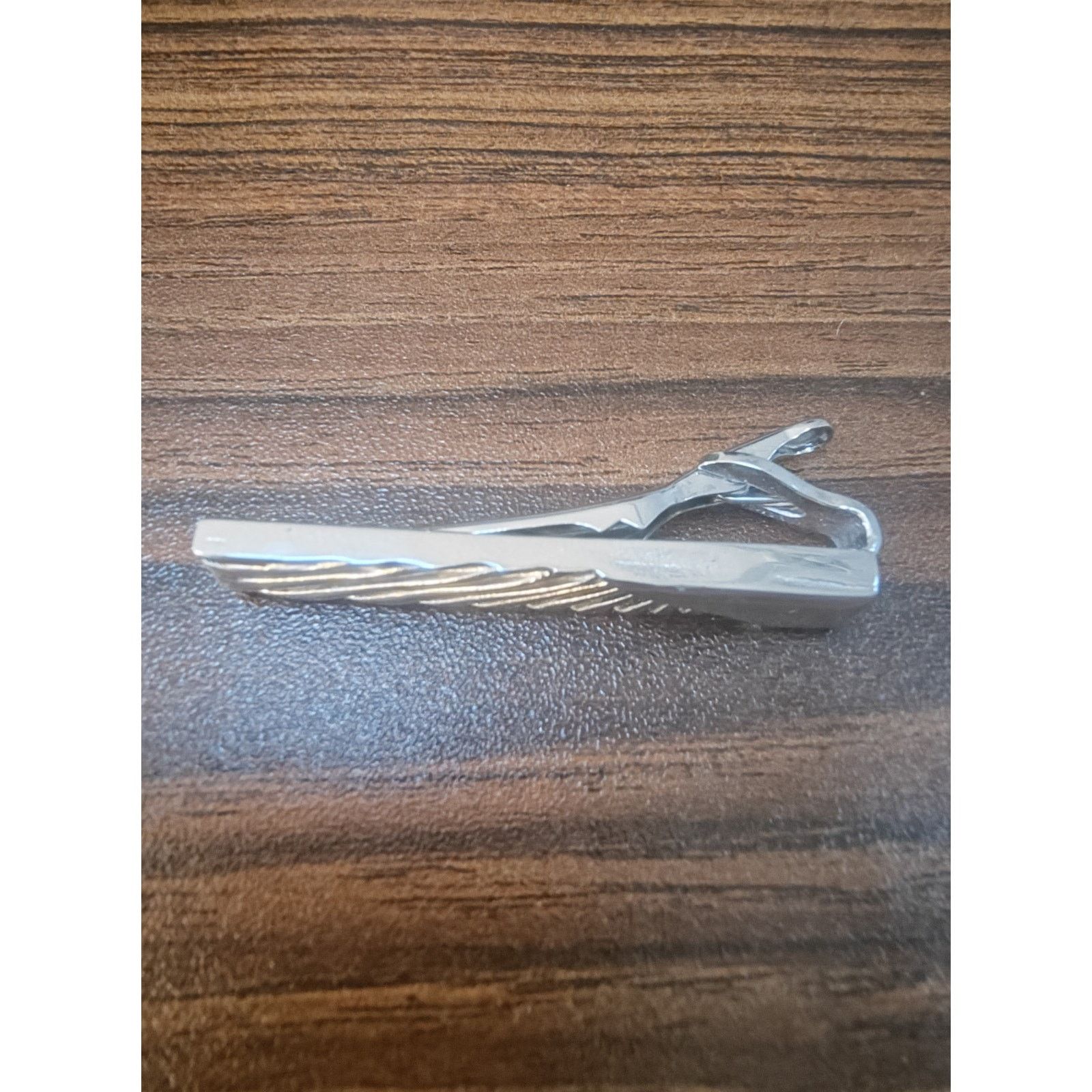 Other Vintage Swank Silver Tone Tie Clip Size ONE SIZE - 5 Thumbnail