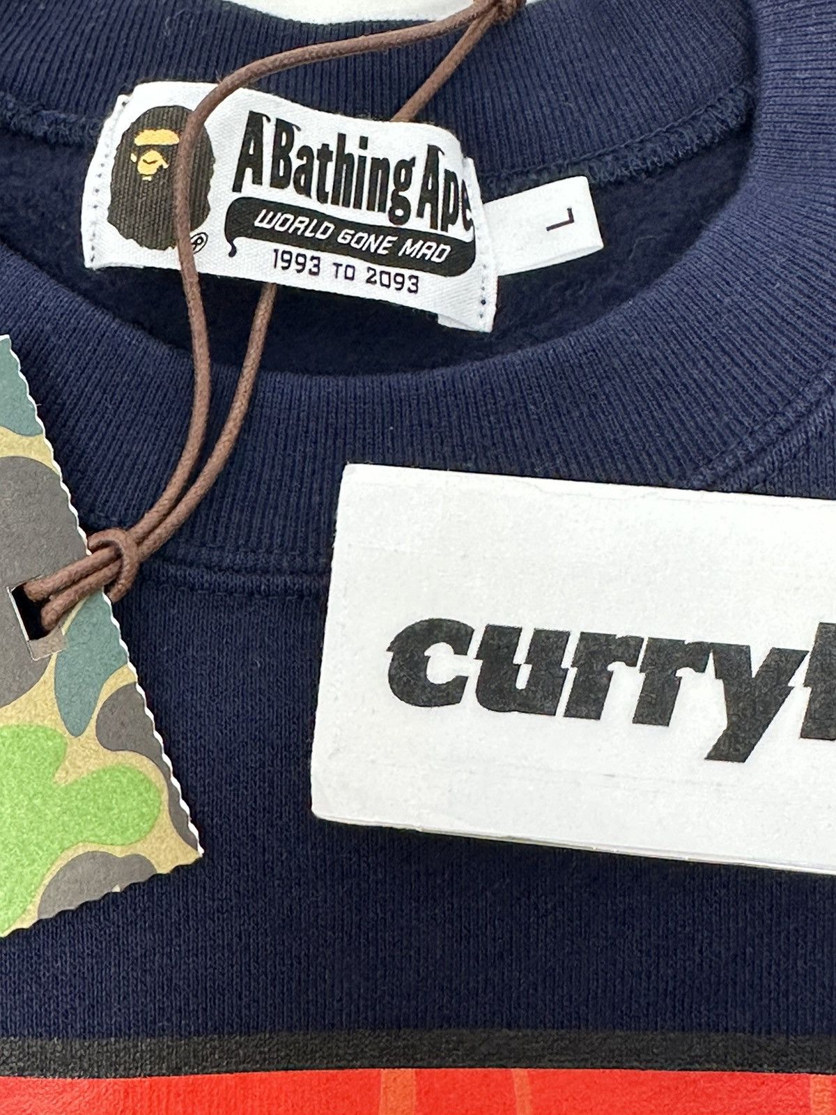 Bape BAPE x DC Superman Crewneck Navy Size US L / EU 52-54 / 3 - 5 Thumbnail