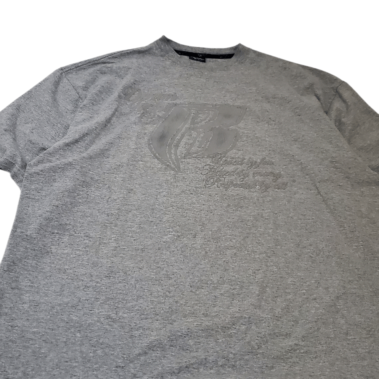 Vintage Y2K Ruff Ryders Denim Jeans Monochrome T-Shirt Size US XXL / EU 58 / 5 - 2 Thumbnail