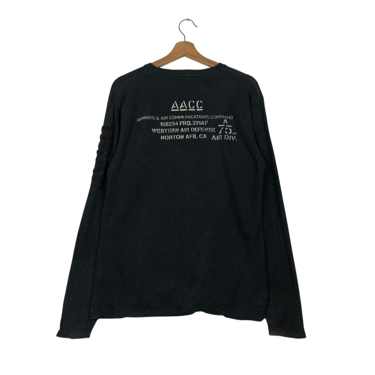 Avirex 📌Vintage Sweatshirt Avirex Big Logo Spell Out Size US L / EU 52-54 / 3 - 9 Thumbnail