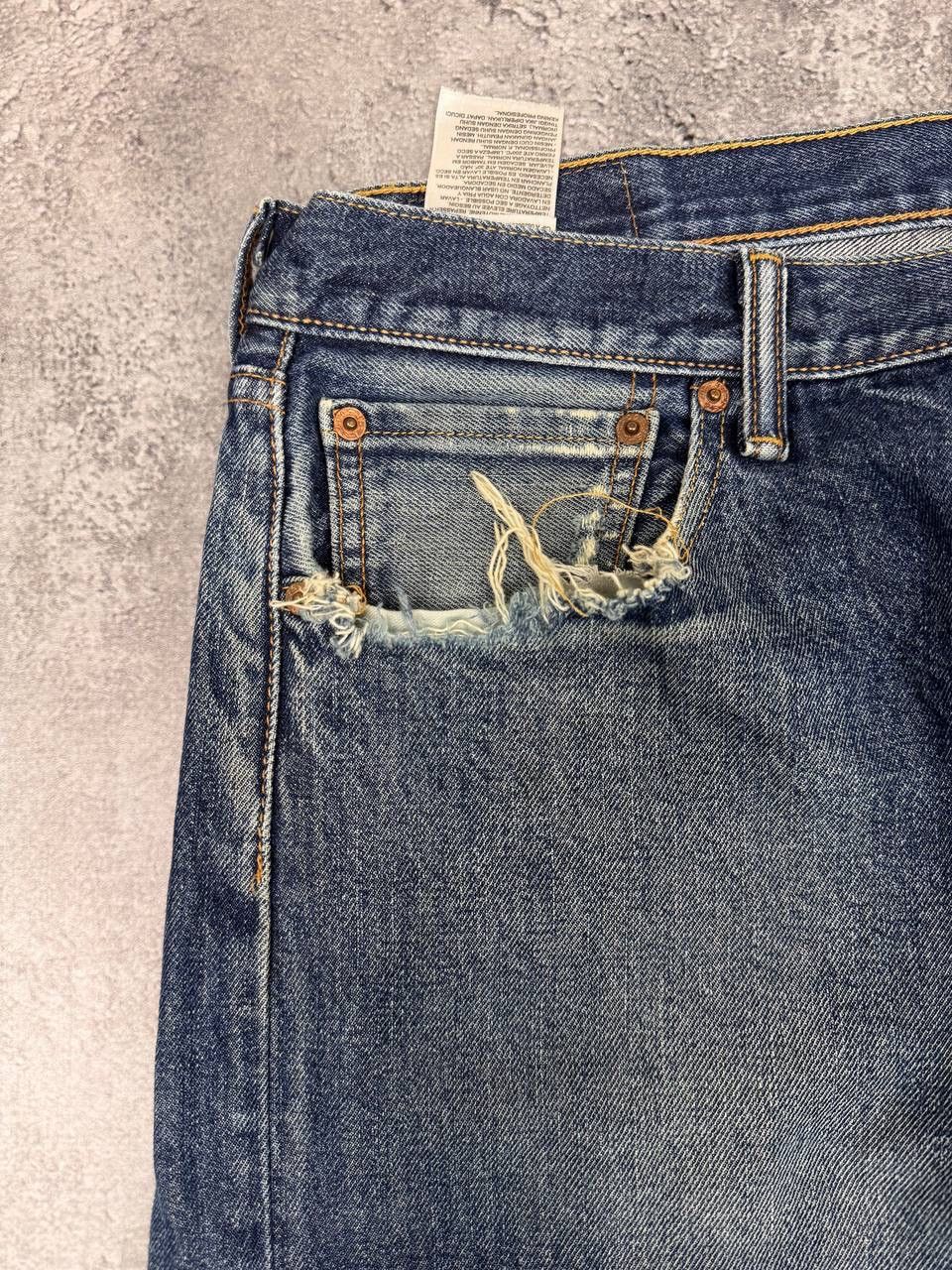 Levi's Vintage Levis 501 Blue Denim Pants Jeans Size US 36 / EU 52 - 8 Thumbnail