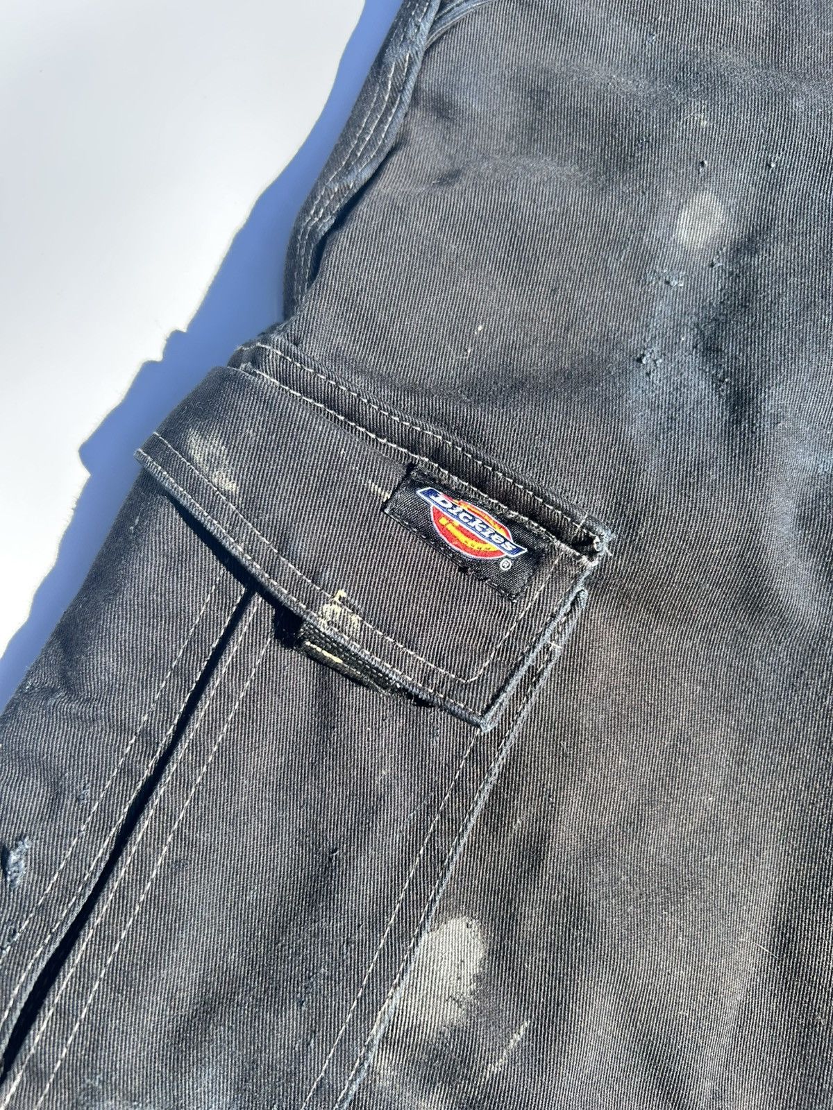 Dickies Dickies Distressed Workwear Heavy Duty Doubleknee Carpenter Size US 33 - 14 Thumbnail