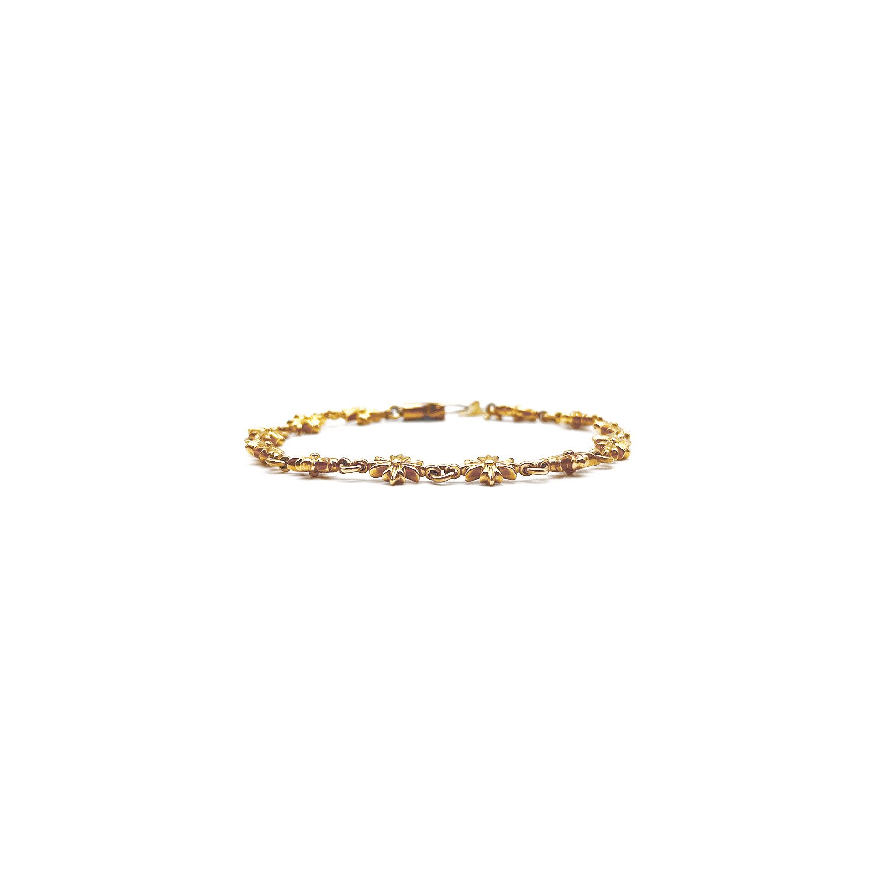 Chrome Hearts Chrome Hearts 22K Gold Tiny E Bracelet Size ONE SIZE - 2 Thumbnail