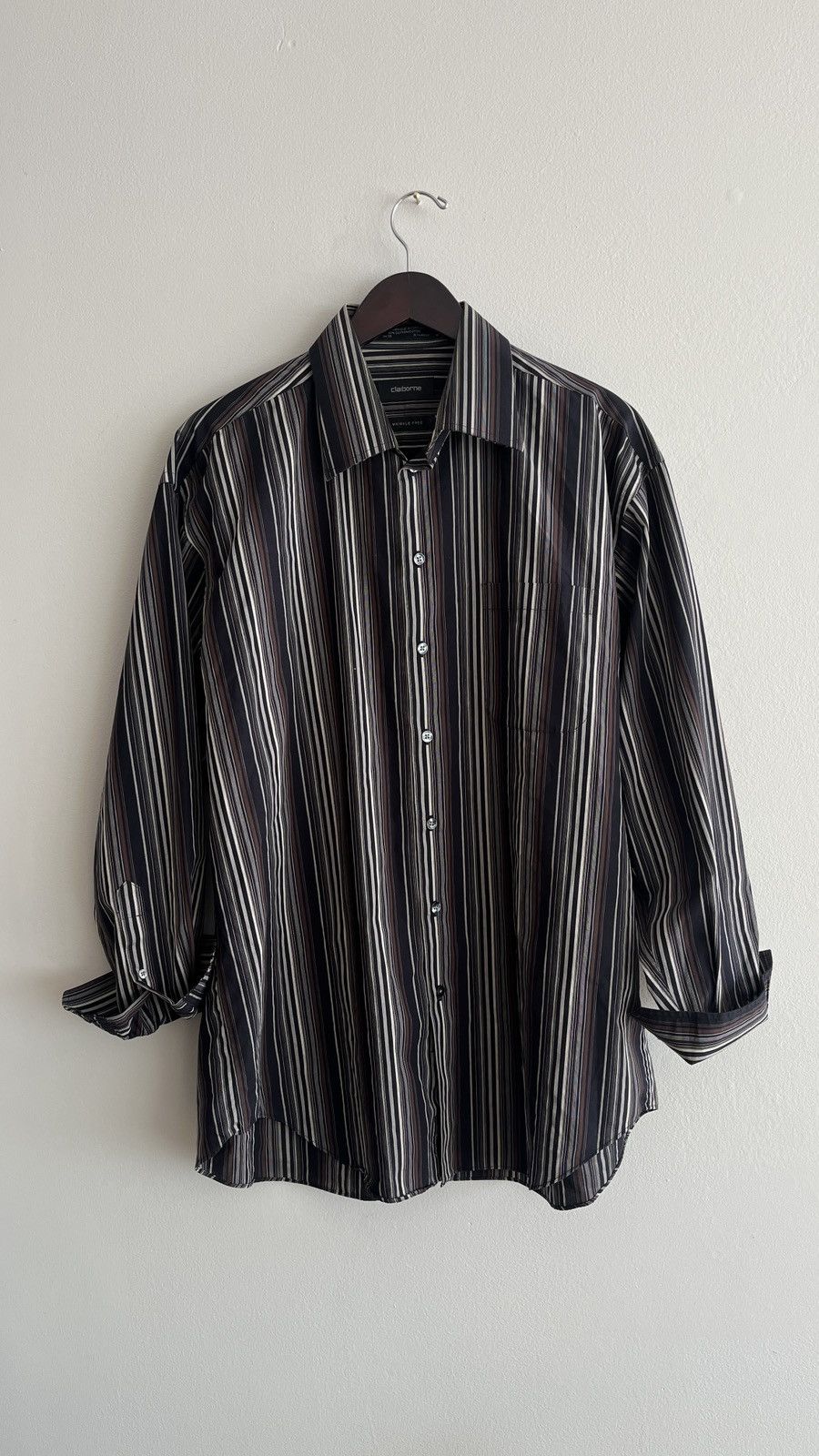 Liz Claiborne Claiborne Anti-wrinkle Button Up Size US XL / EU 56 / 4 - 1 Thumbnail