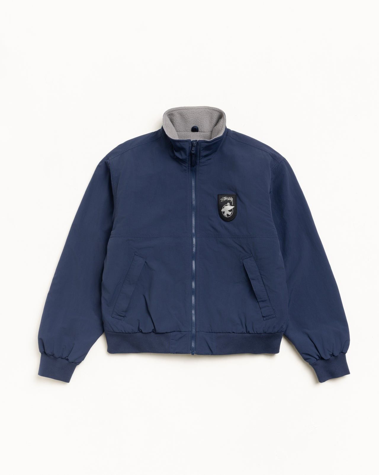 Stussy Stüssy Polar Fleece Lined Jacket Navy Size US S / EU 44-46 / 1 - 1 Thumbnail