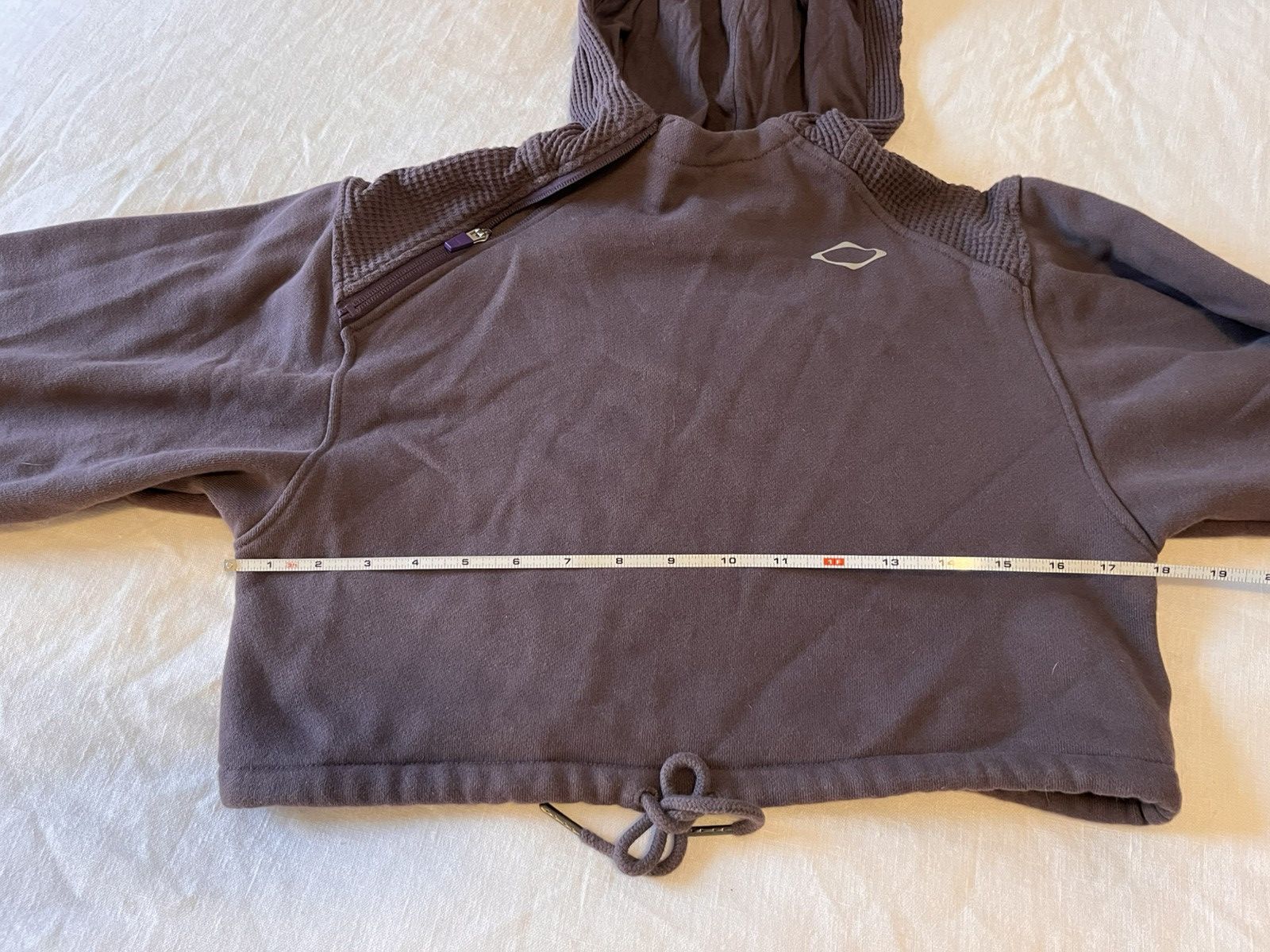 MSCHF MSCHF small cropped side zip hoodie purple dusk Size S / US 4 / IT 40 - 10 Thumbnail