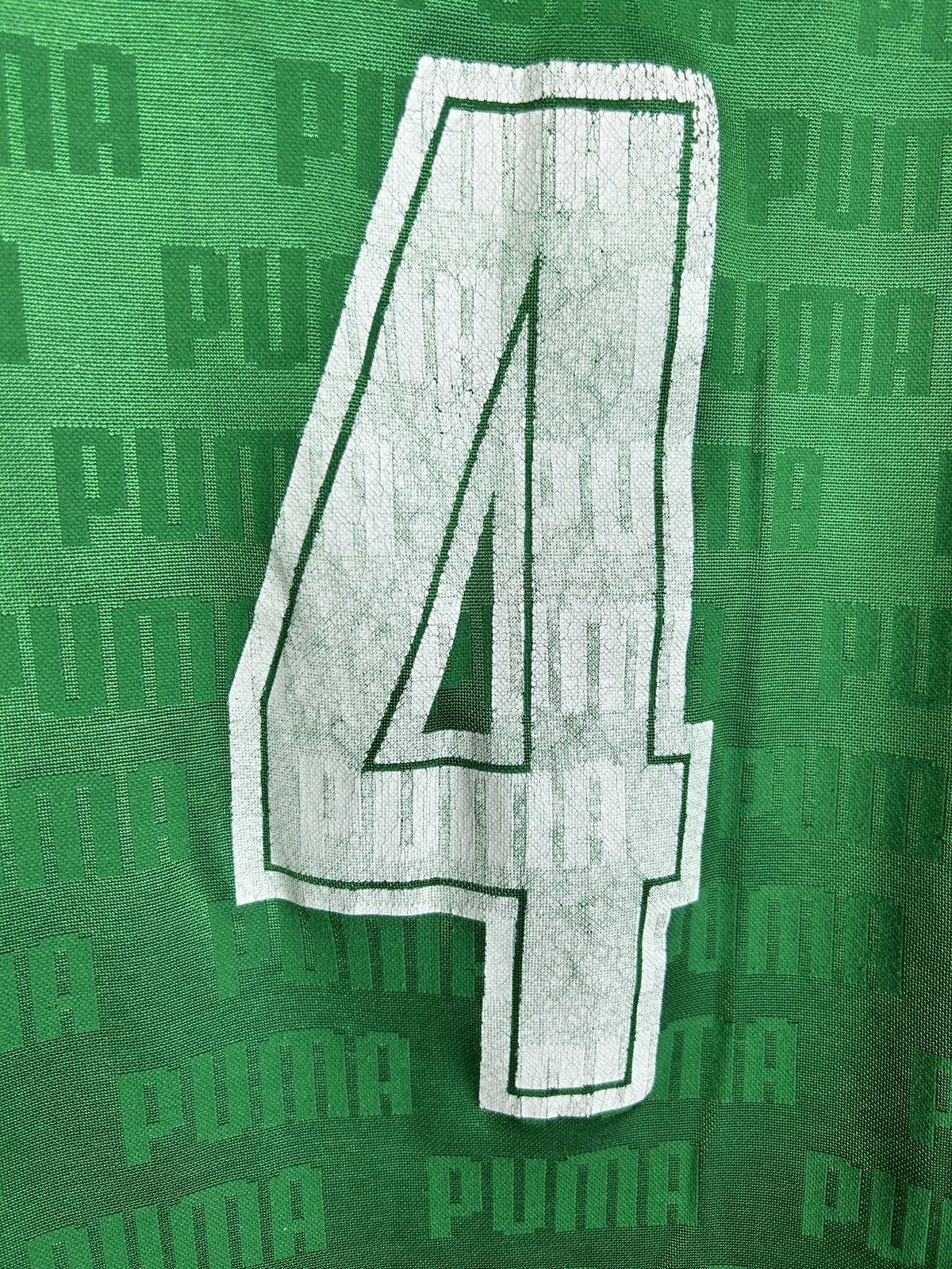 Puma 90s Vintage Puma Enkopings SK Home Kit Match Worn Jersey Size US M / EU 48-50 / 2 - 7 Thumbnail