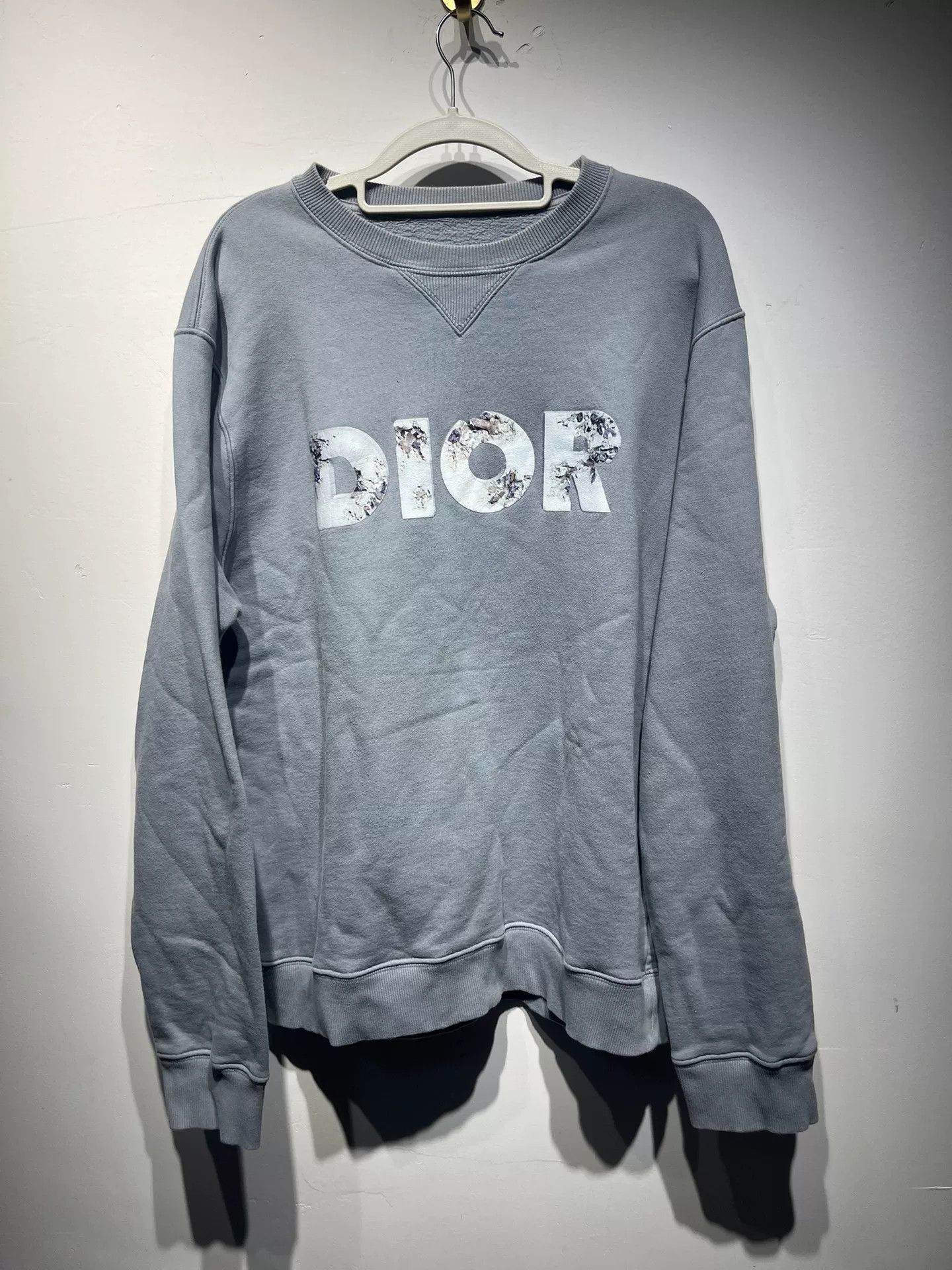 Dior Dior Collab Blue Hoodie XL Men Size US XL / EU 56 / 4 - 1 Thumbnail