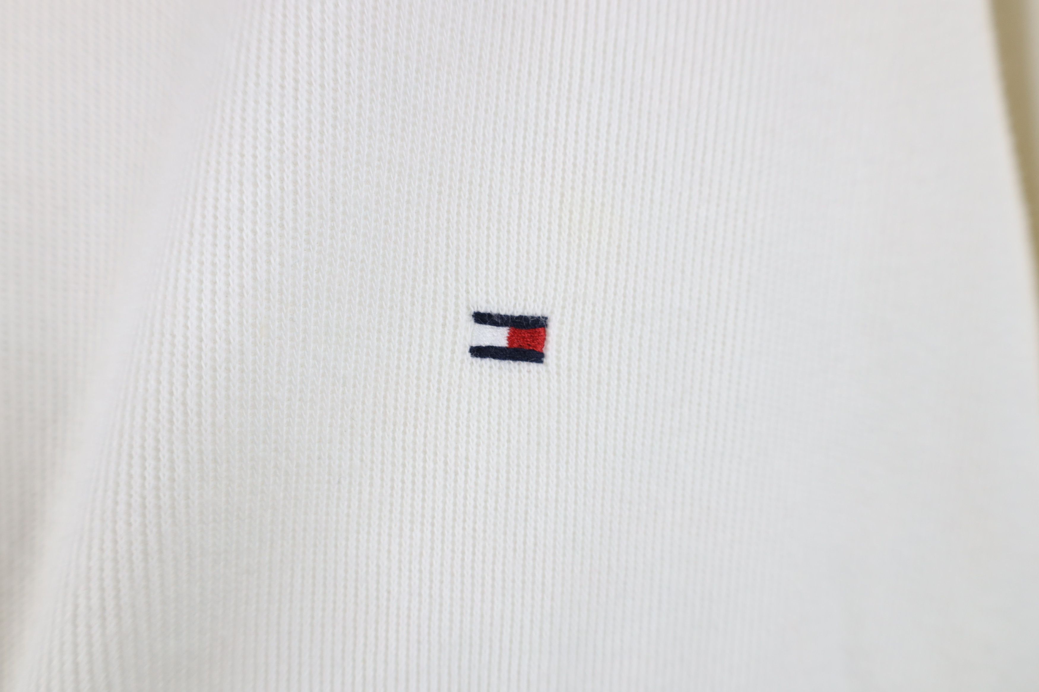 Tommy Hilfiger Vintage Tommy Hilfiger Ribbed Knit Long Sleeve T-Shirt Size US L / EU 52-54 / 3 - 4 Thumbnail