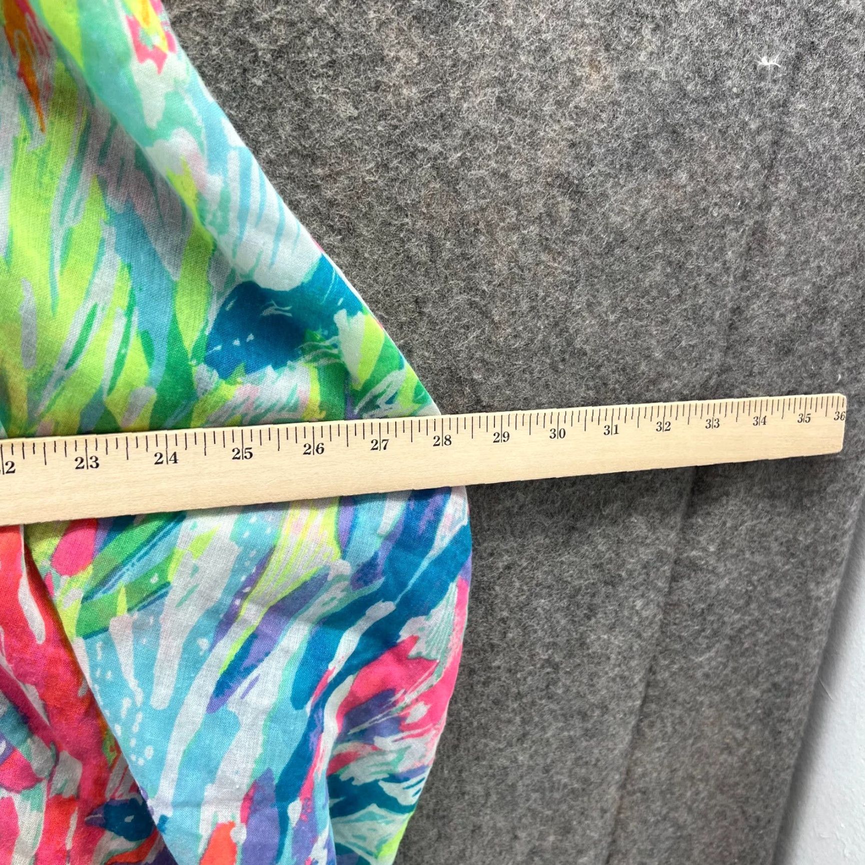Lilly Pulitzer Lilly Pulitzer Cover Up Women Medium Multicolor Sheer Floral Tassel Trim Boho Size M / US 6-8 / IT 42-44 - 5 Thumbnail