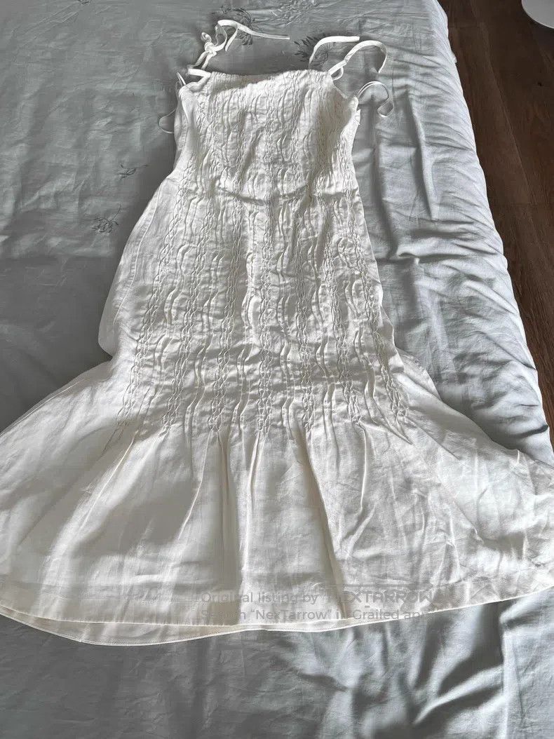 Jil Sander Jil Sander size 34 Pleated Tencel dress Size S / US 4 / IT 40 - 9 Thumbnail