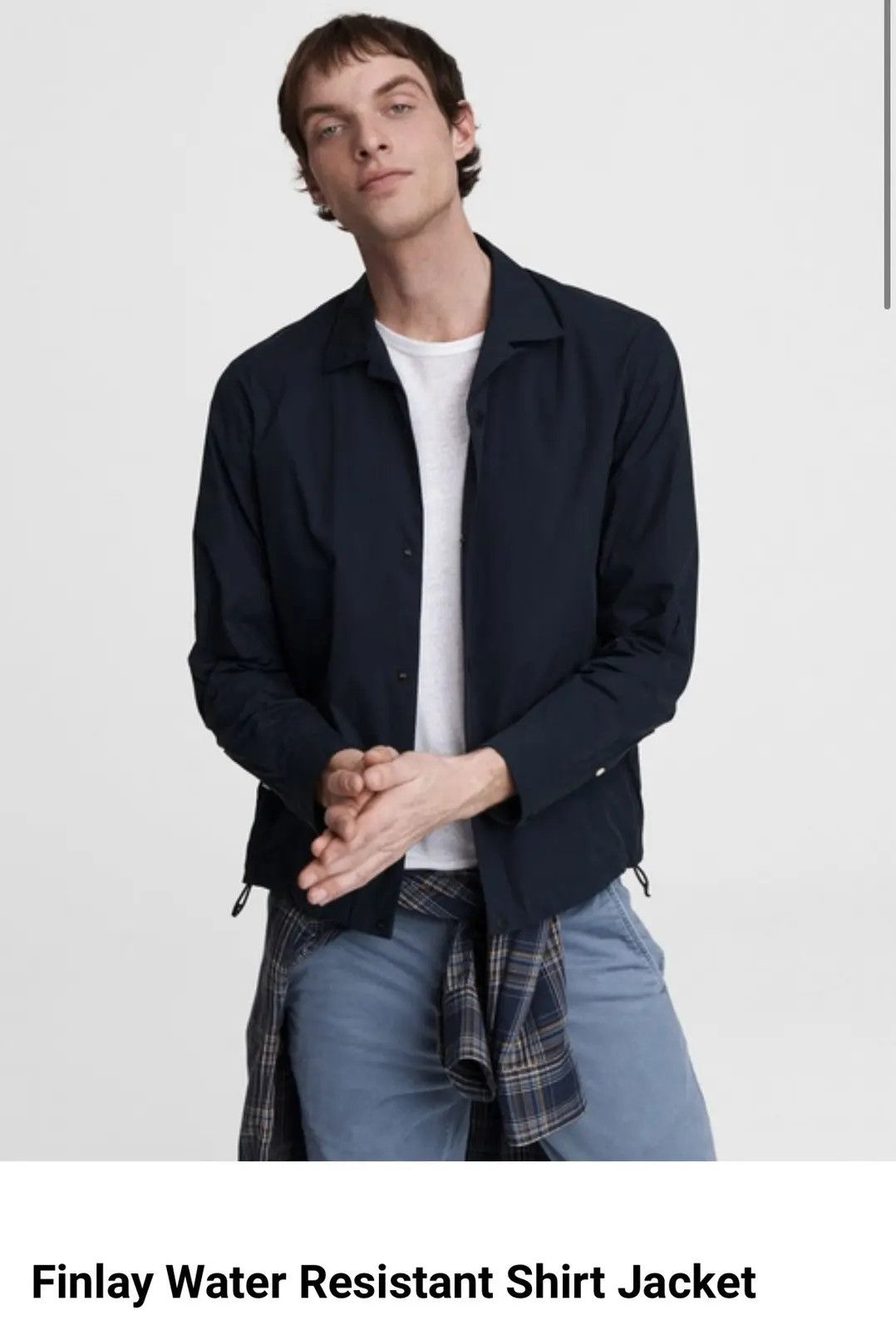 Rag & Bone Rag & Bone Finlay Jacket Dark Navy - Size Medium Size US M / EU 48-50 / 2 - 5 Thumbnail