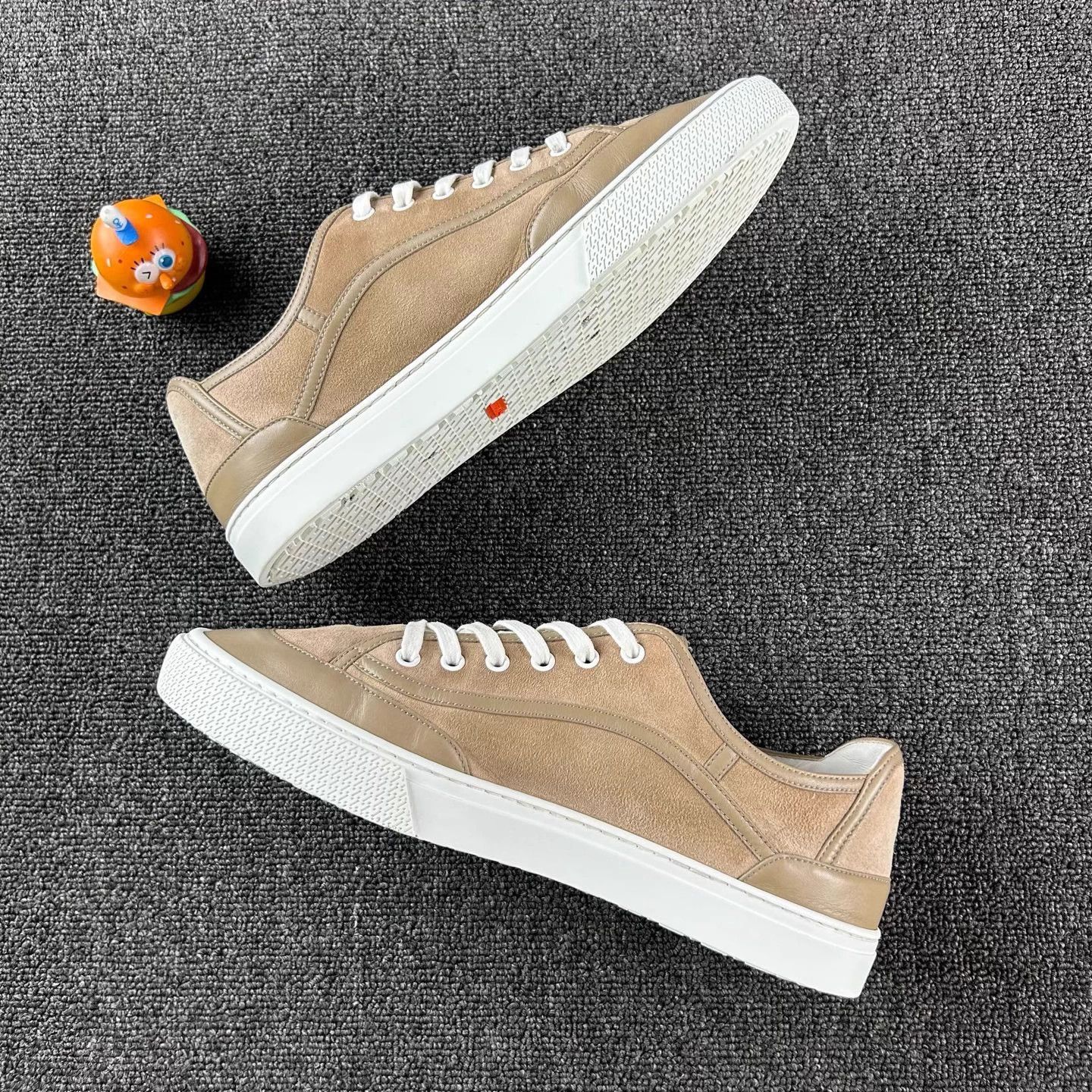 Hermes Hermes Gray Logo Sneakers 43 Size US 10 / EU 43 - 3 Thumbnail