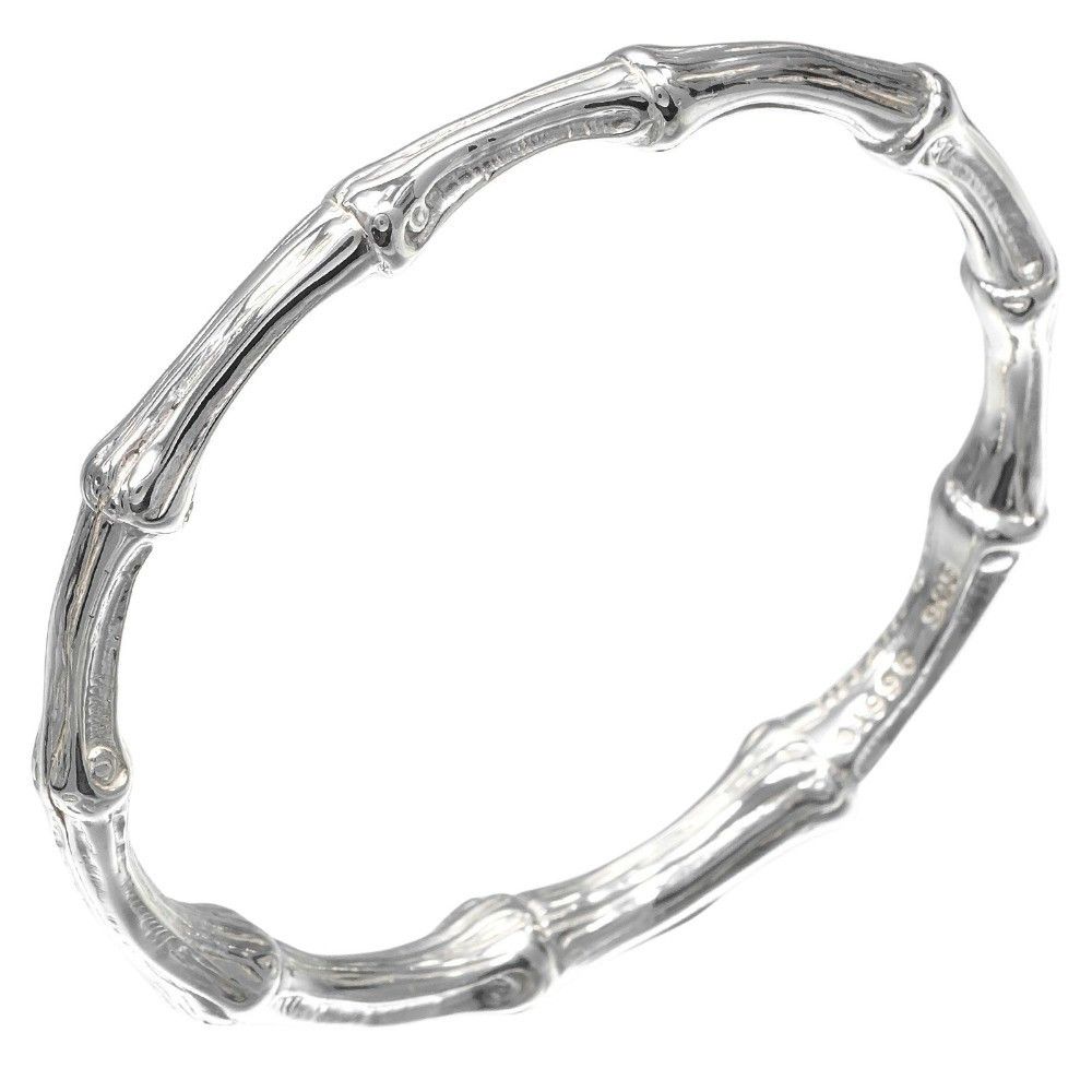 Tiffany & Co. Tiffany & Co. Bamboo Bangle Bracelet Sterling Silver Size ONE SIZE - 1 Thumbnail